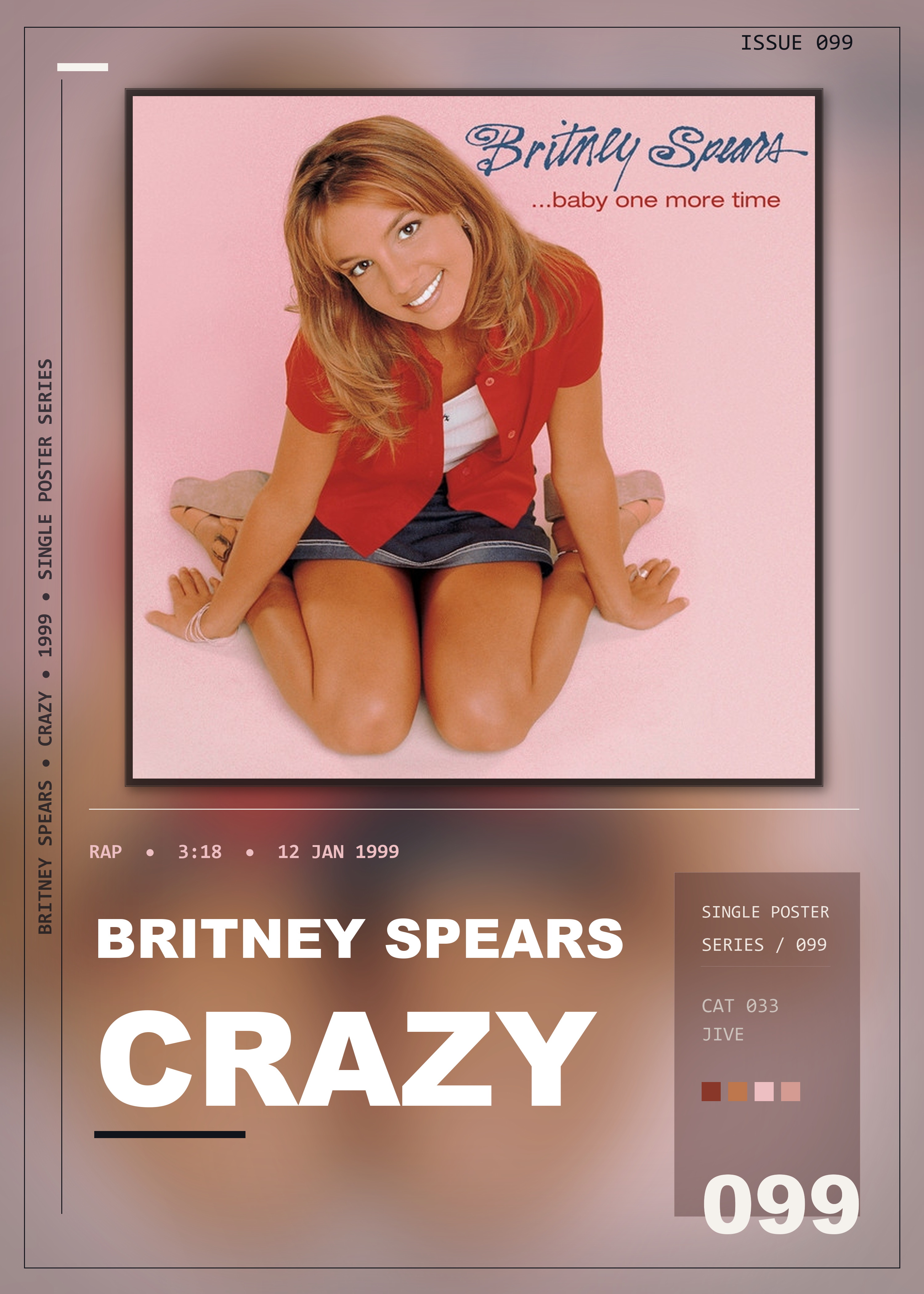 Music poster: Britney Spears - You Drive Me Crazy