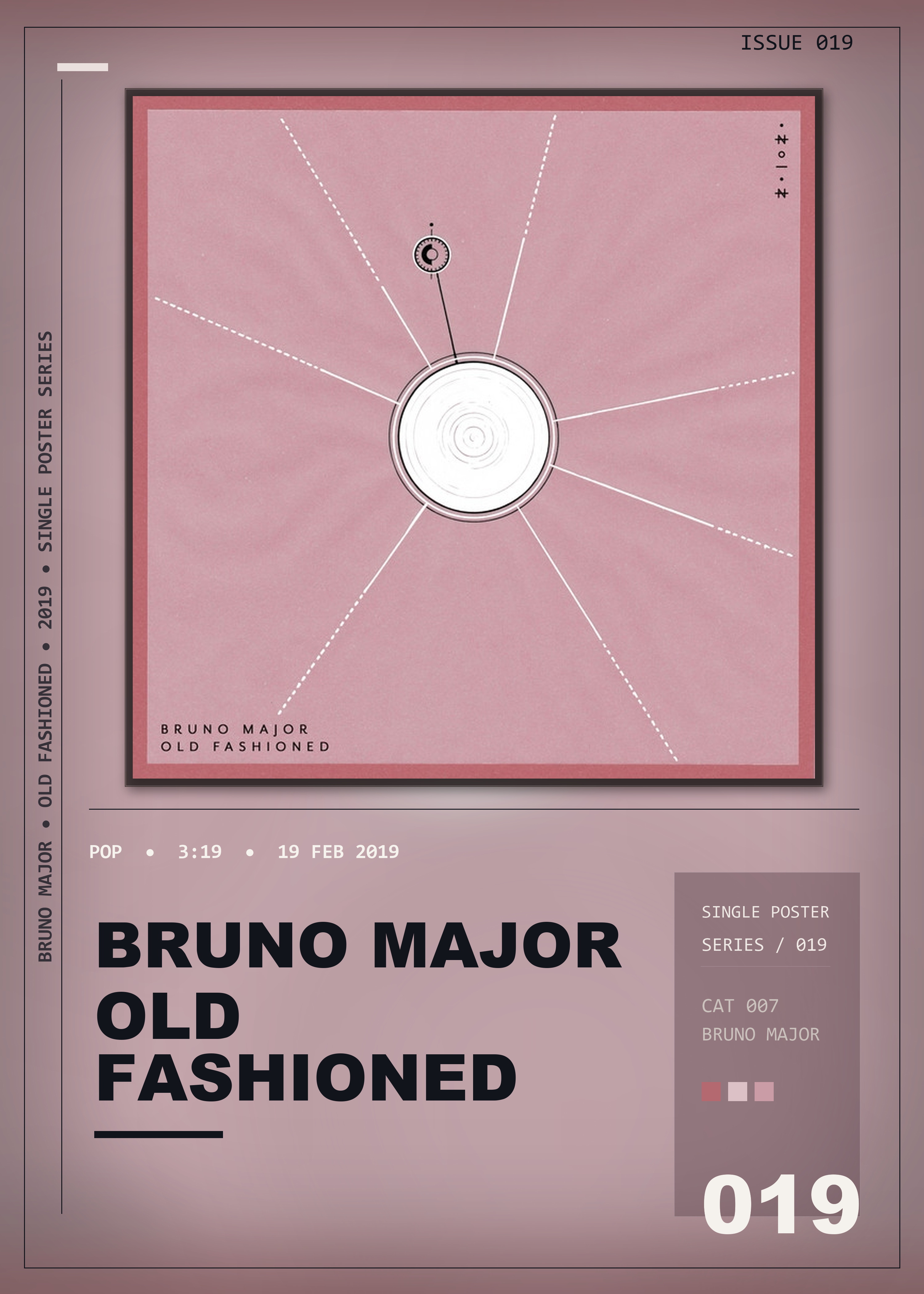 Music poster: Bruno Major - Old Fashioned