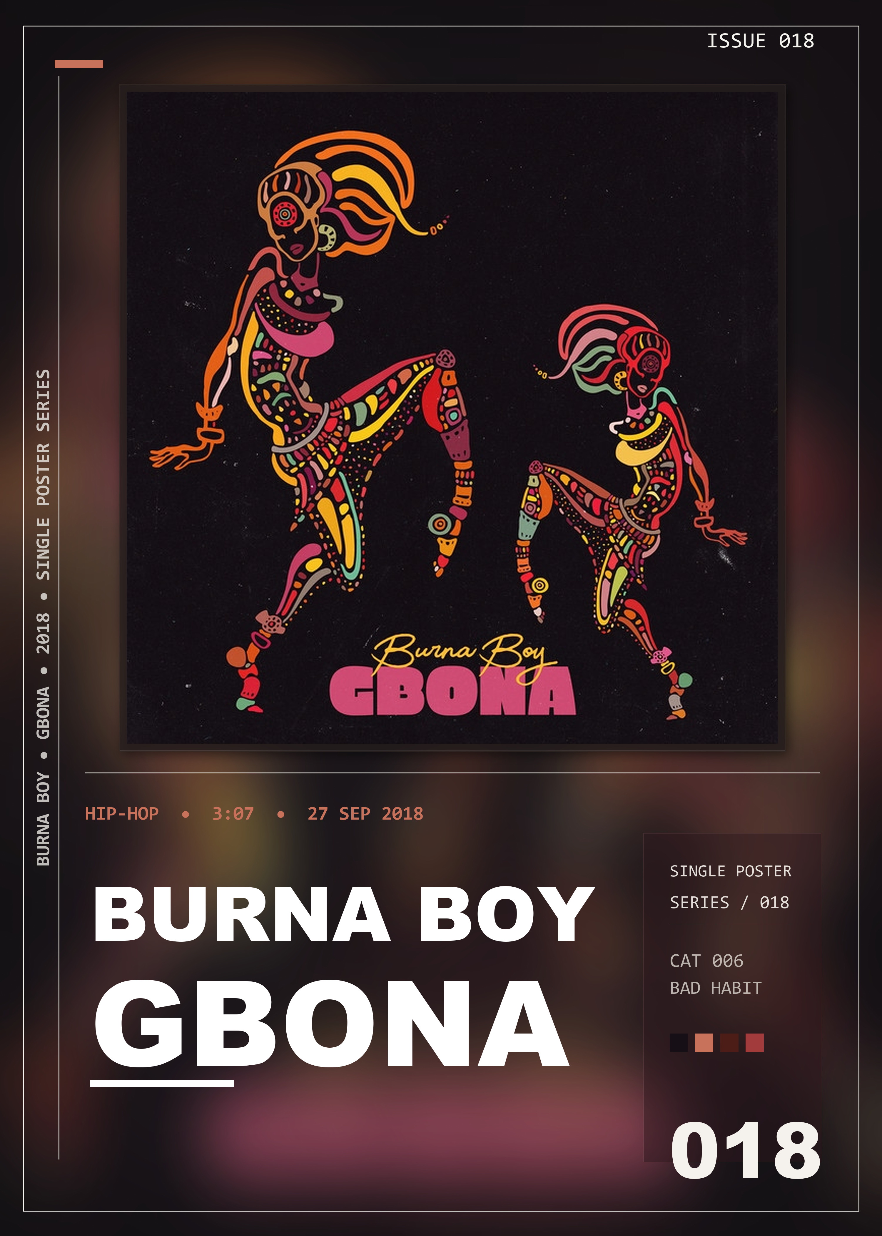 Music poster: Burna Boy - Gbona