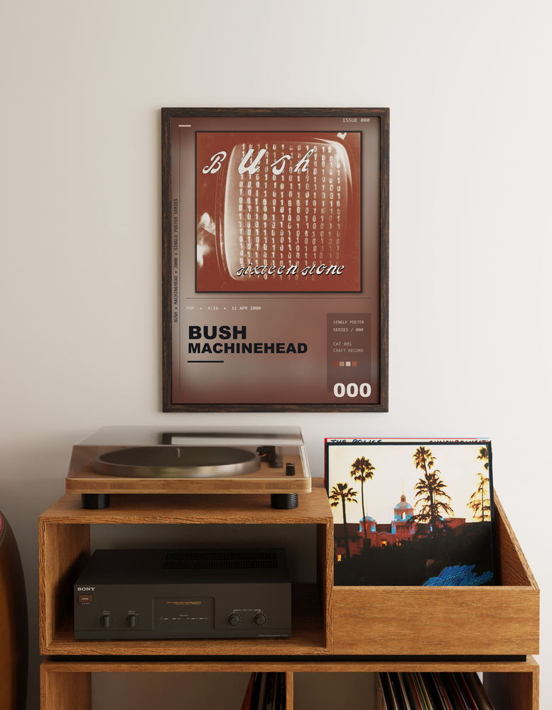 Music poster: Bush - Machinehead