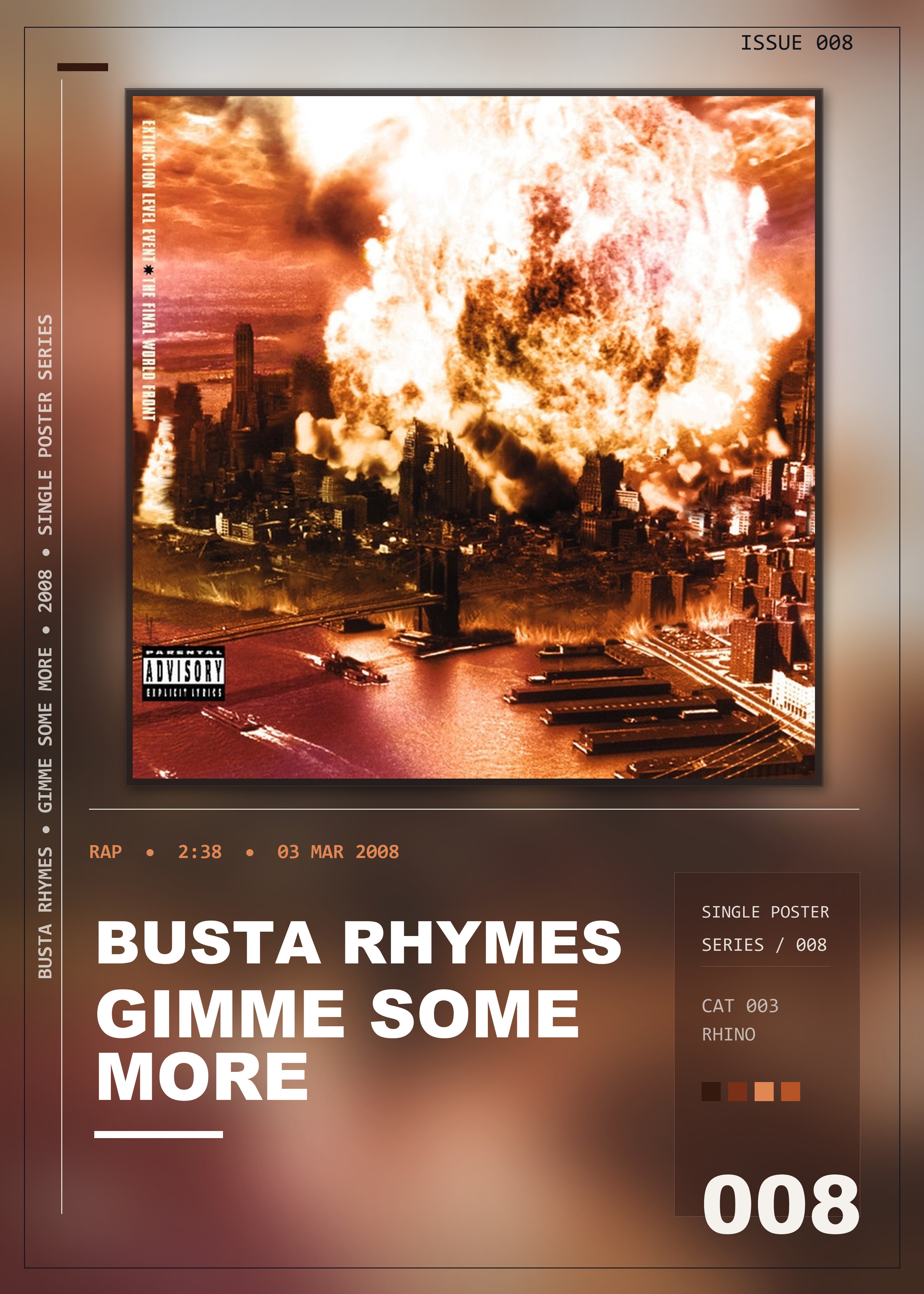 Music poster: Busta Rhymes - Gimme Some More