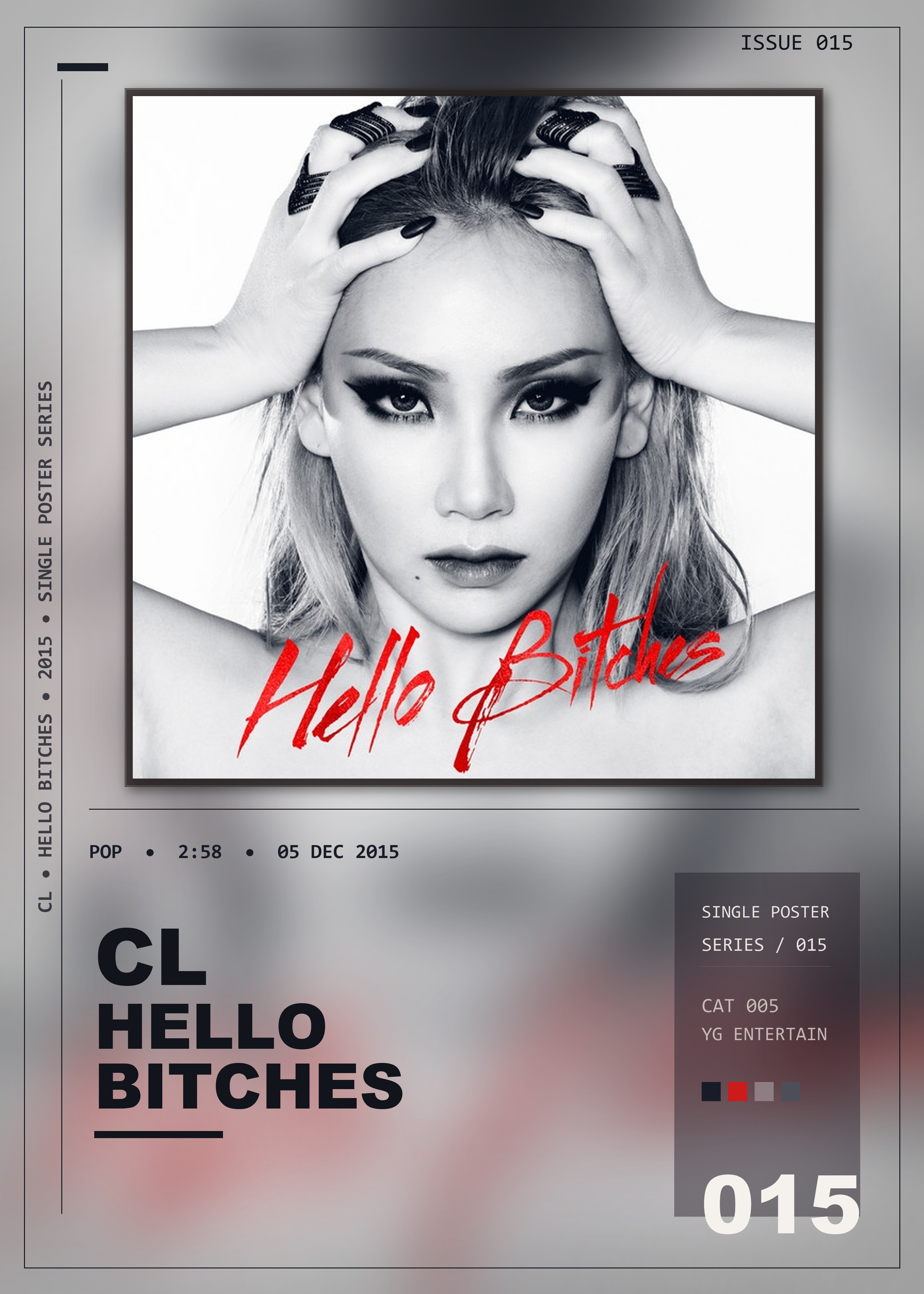 Music poster: CL - Hello Bitches
