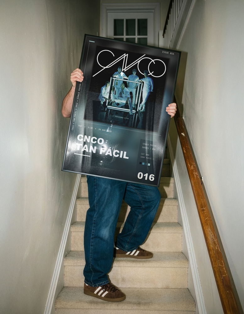 Music poster: CNCO - Tan Fácil