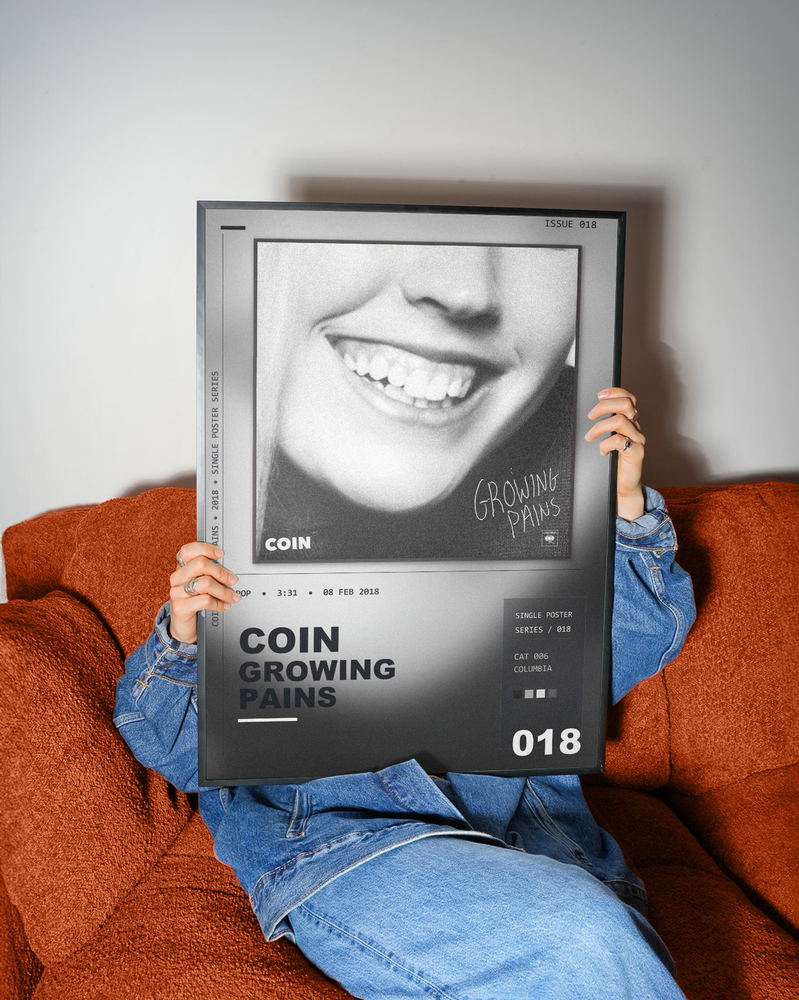 Music poster: COIN - Growing Pains