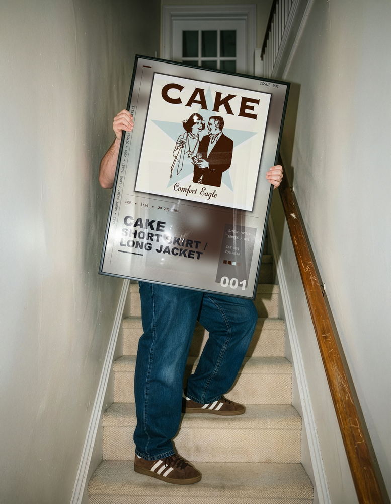 Music poster: Cake - Short Skirt Long Jacket