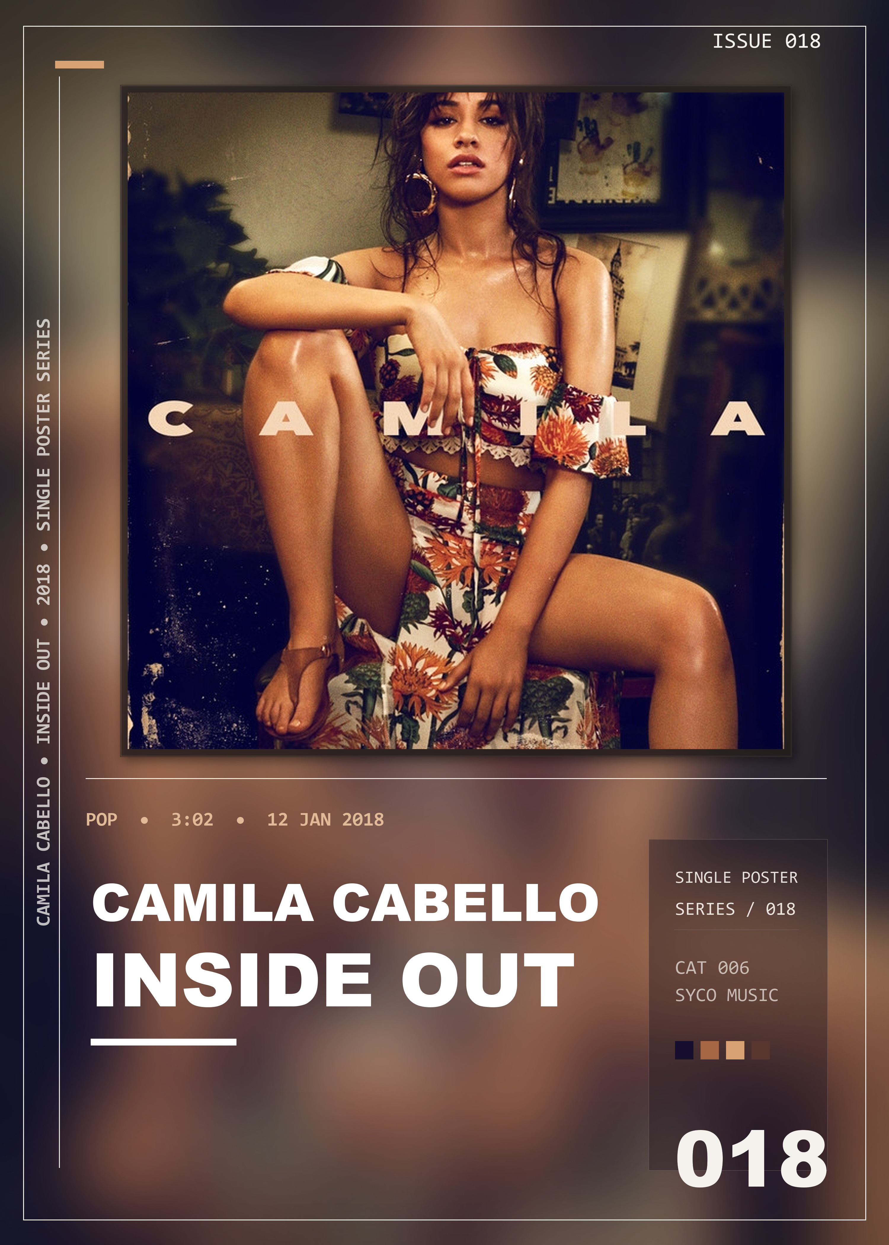Music poster: Camila Cabello - Inside Out
