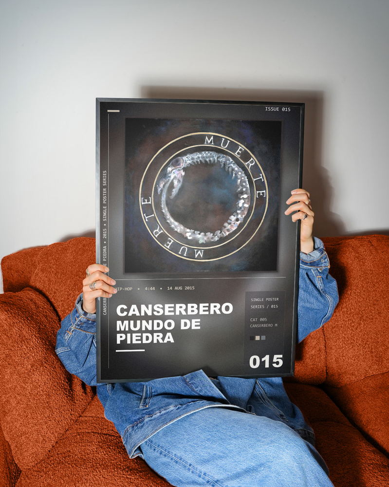 Music poster: Canserbero - Mundo de Piedra
