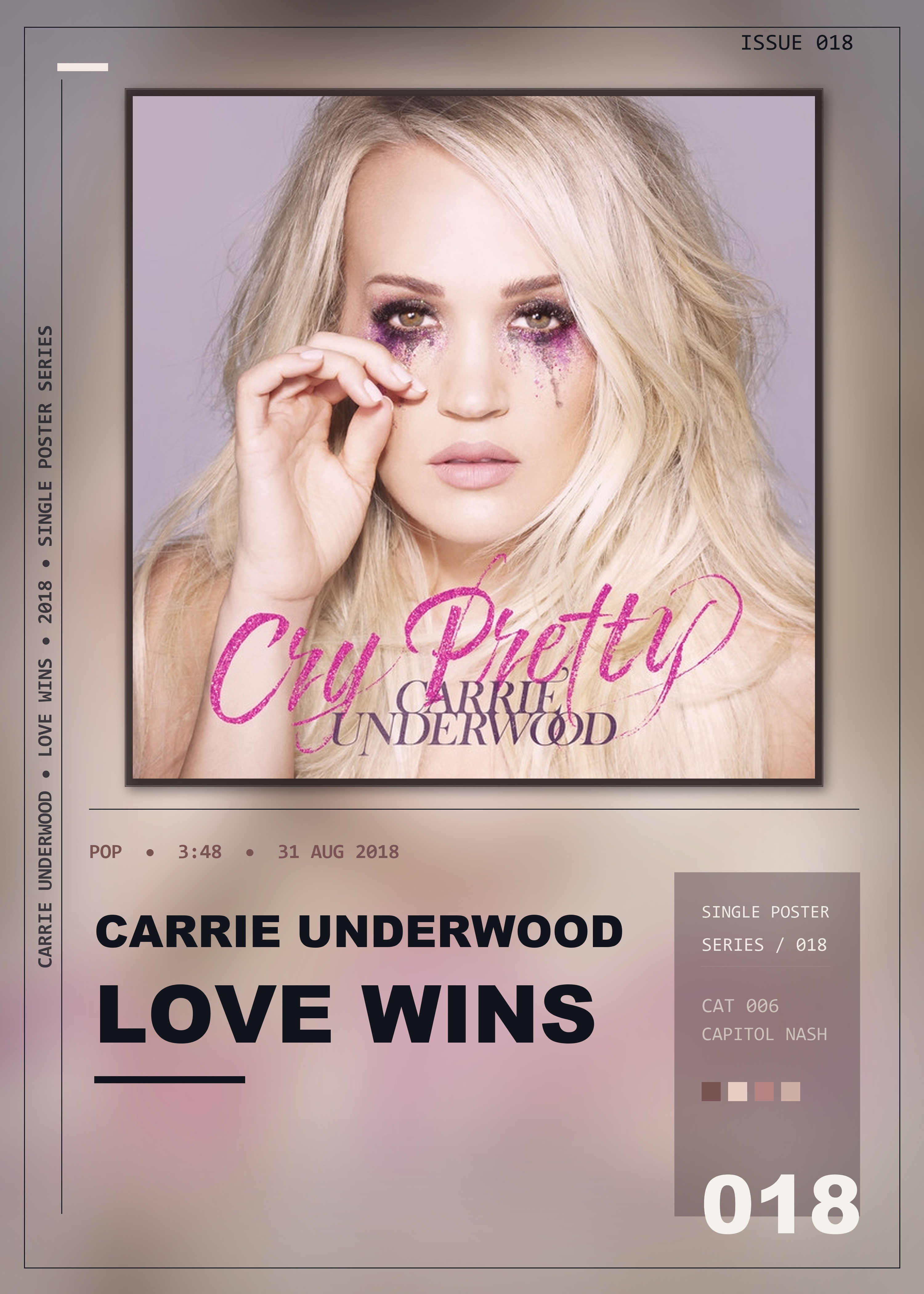 Music poster: Carrie Underwood - Love Wins