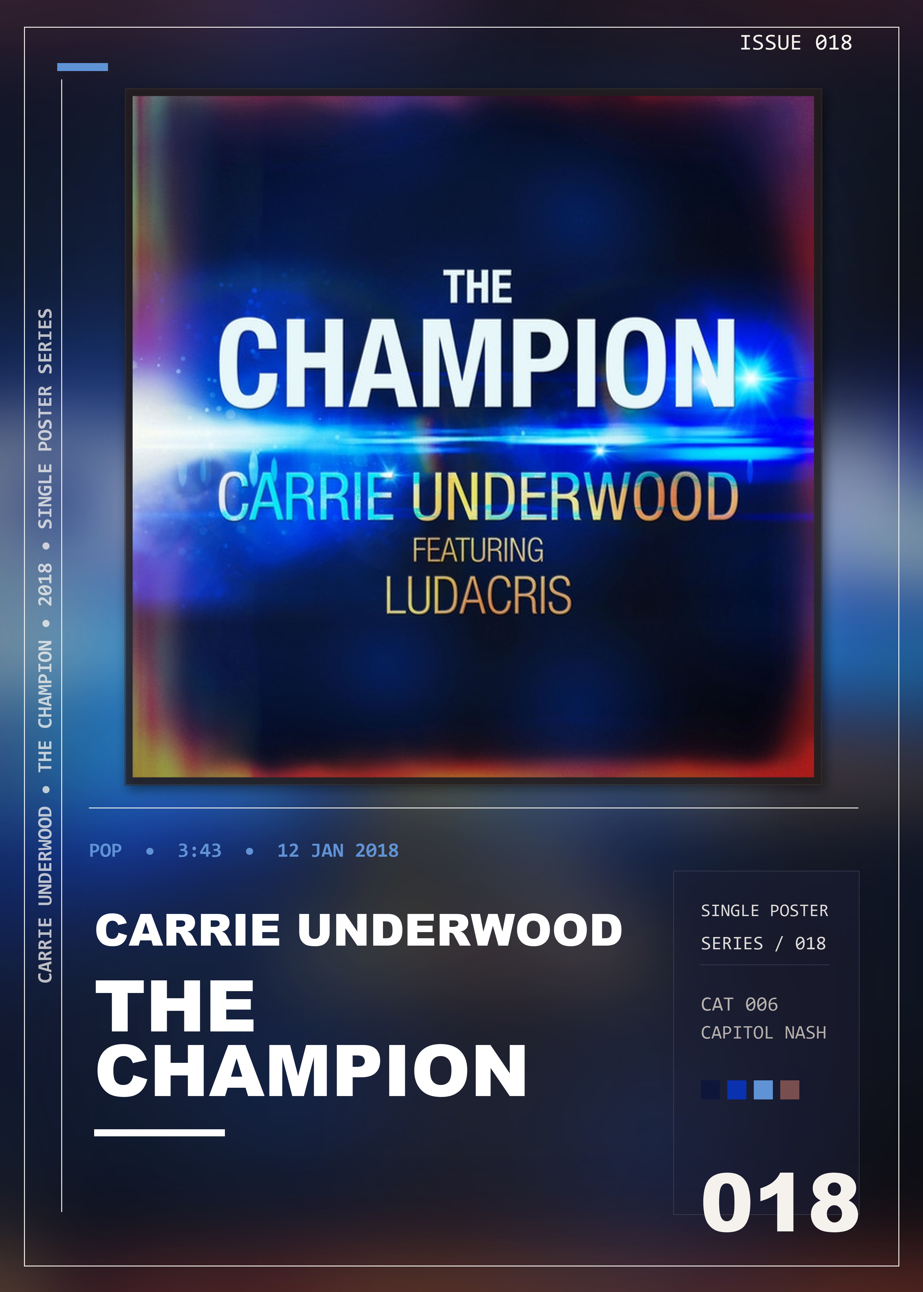 Music poster: Carrie Underwood - The Champion
