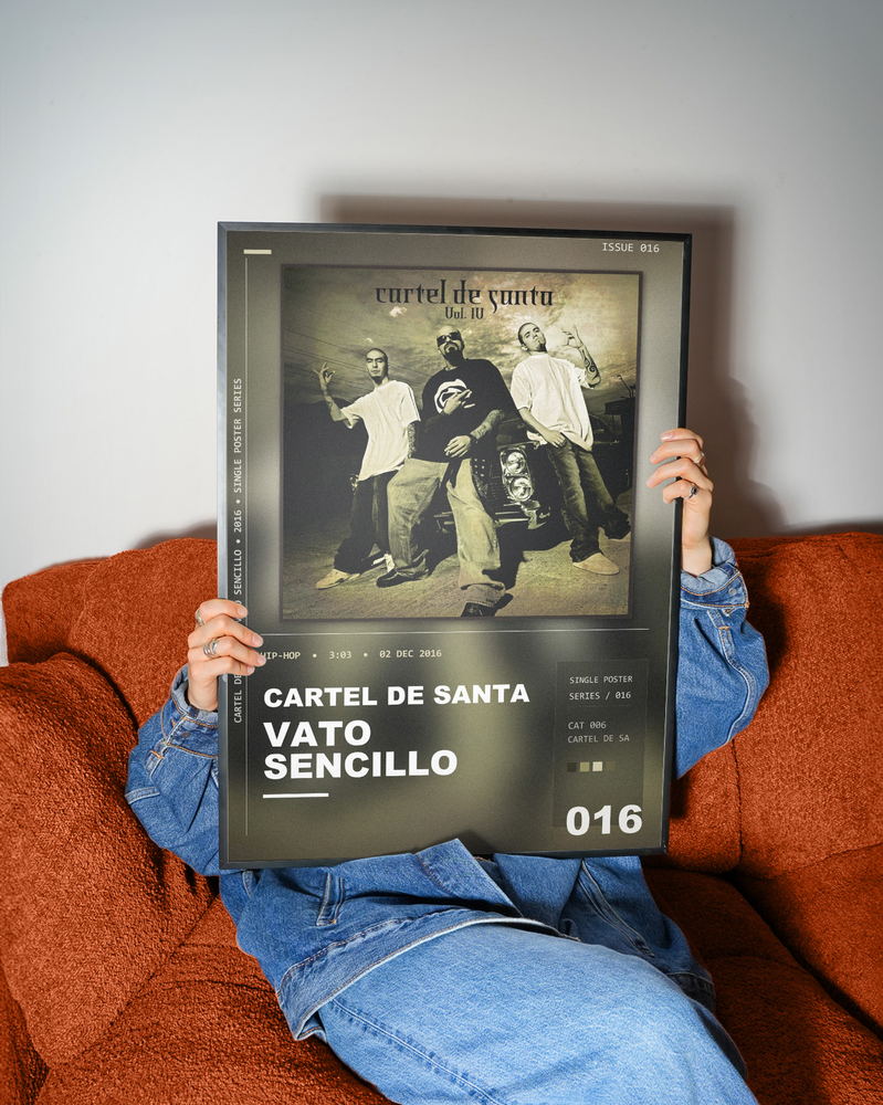 Music poster: Cartel De Santa - Vato Sencillo