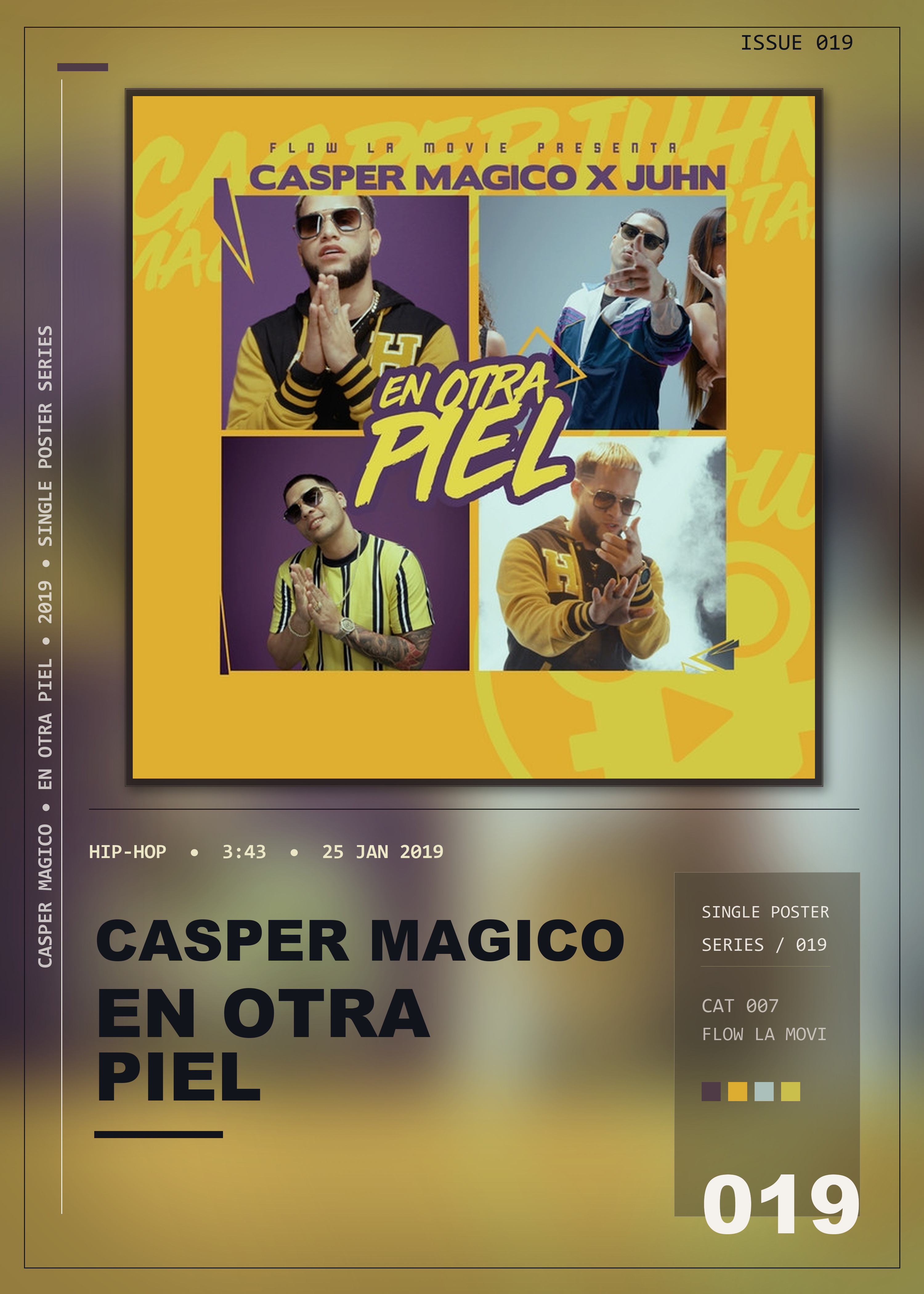 Music poster: Casper Magico - En Otra Piel