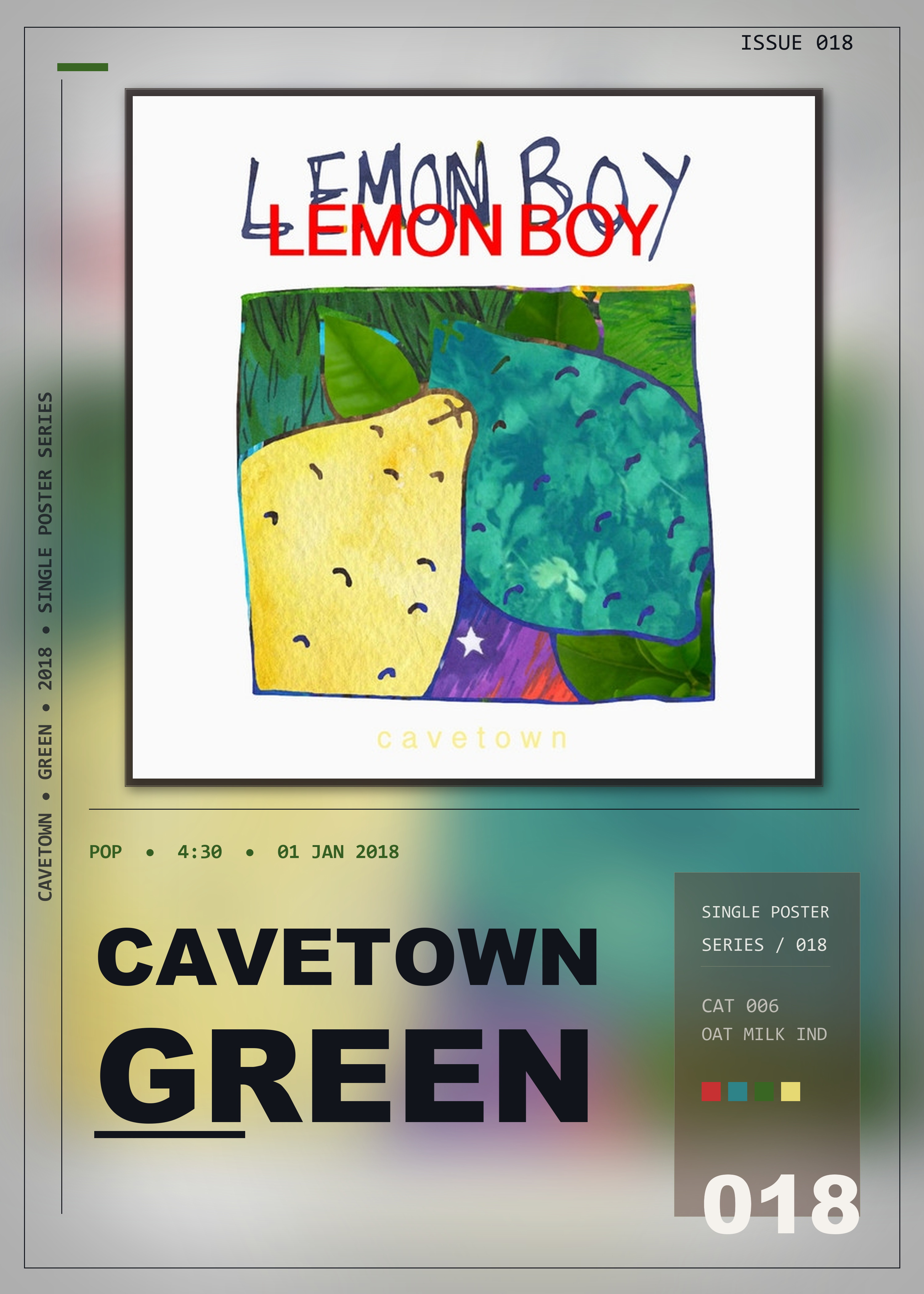 Music poster: Cavetown - Green