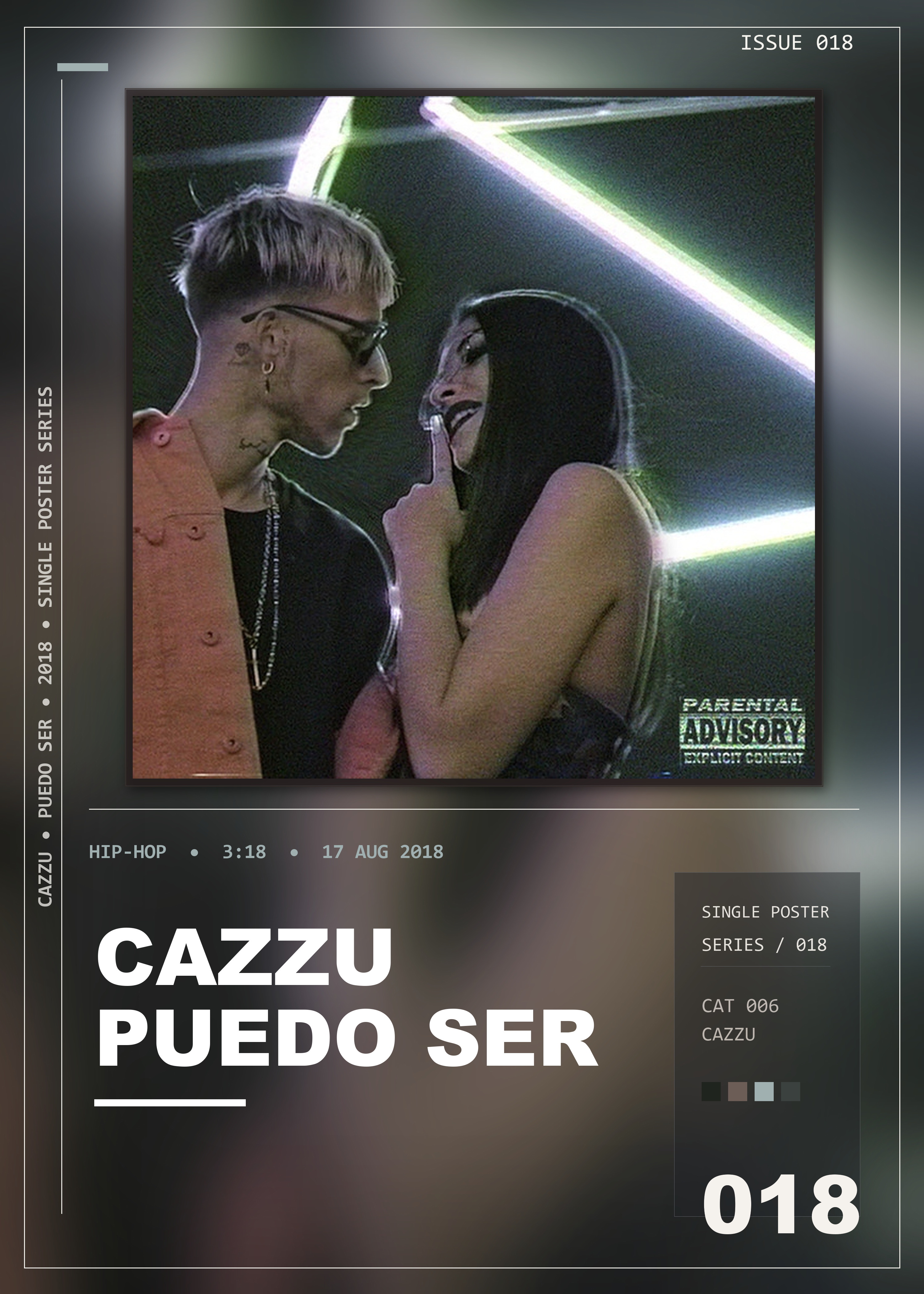 Music poster: Cazzu - Puedo Ser