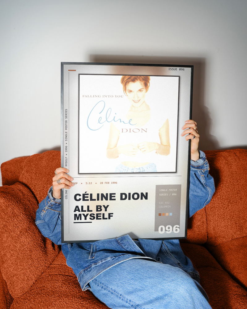 Music poster: Céline Dion - All By Myself