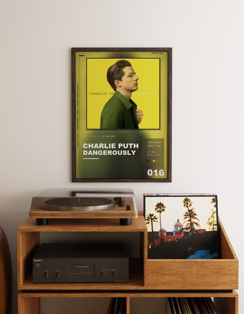 Music poster: Charlie Puth - Dangerously