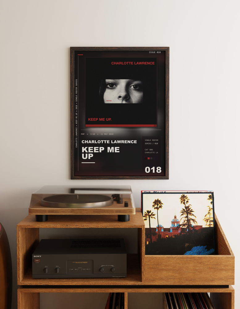 Music poster: Charlotte Lawrence - Keep Me Up