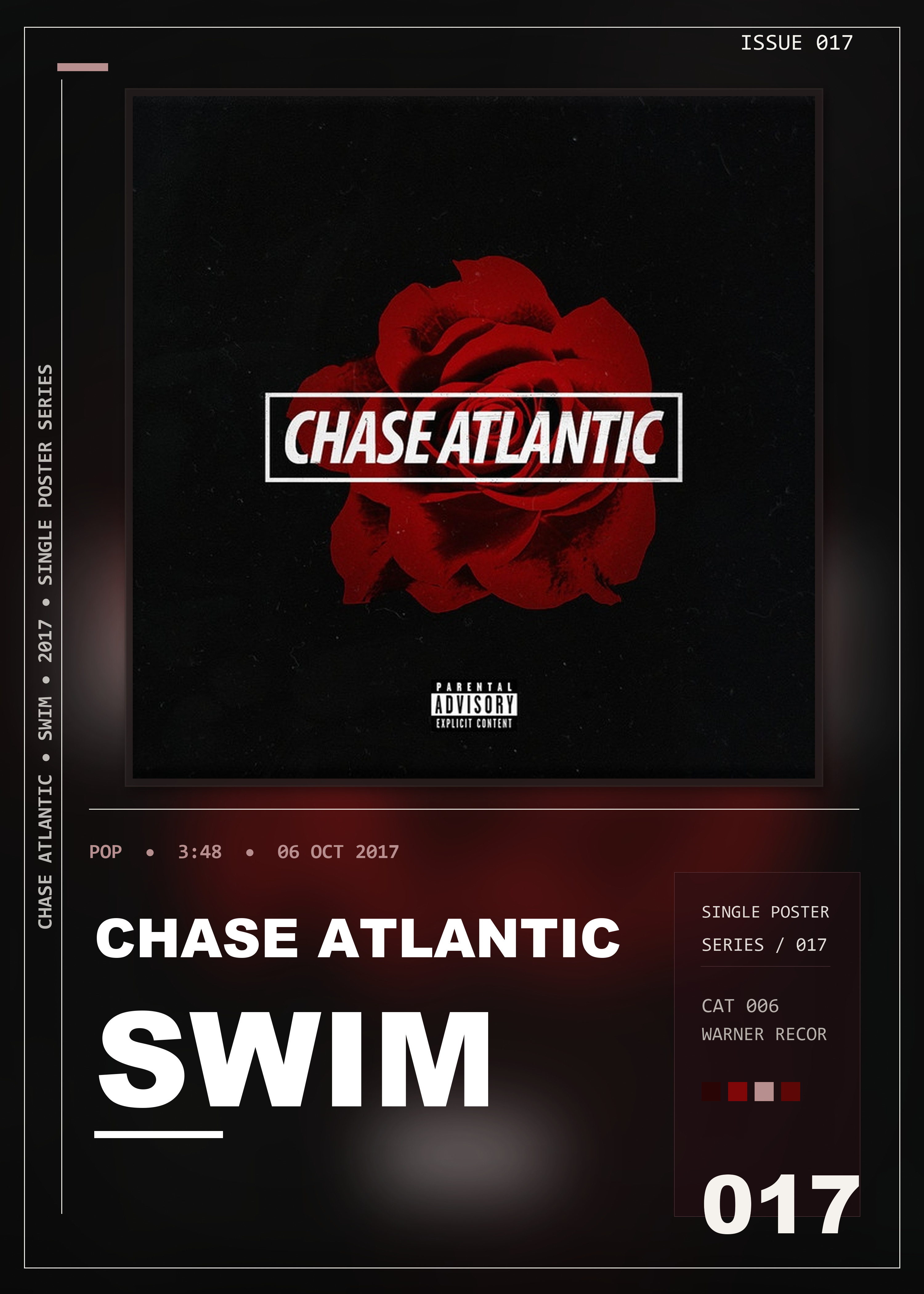 Music poster: Chase Atlantic - Swim