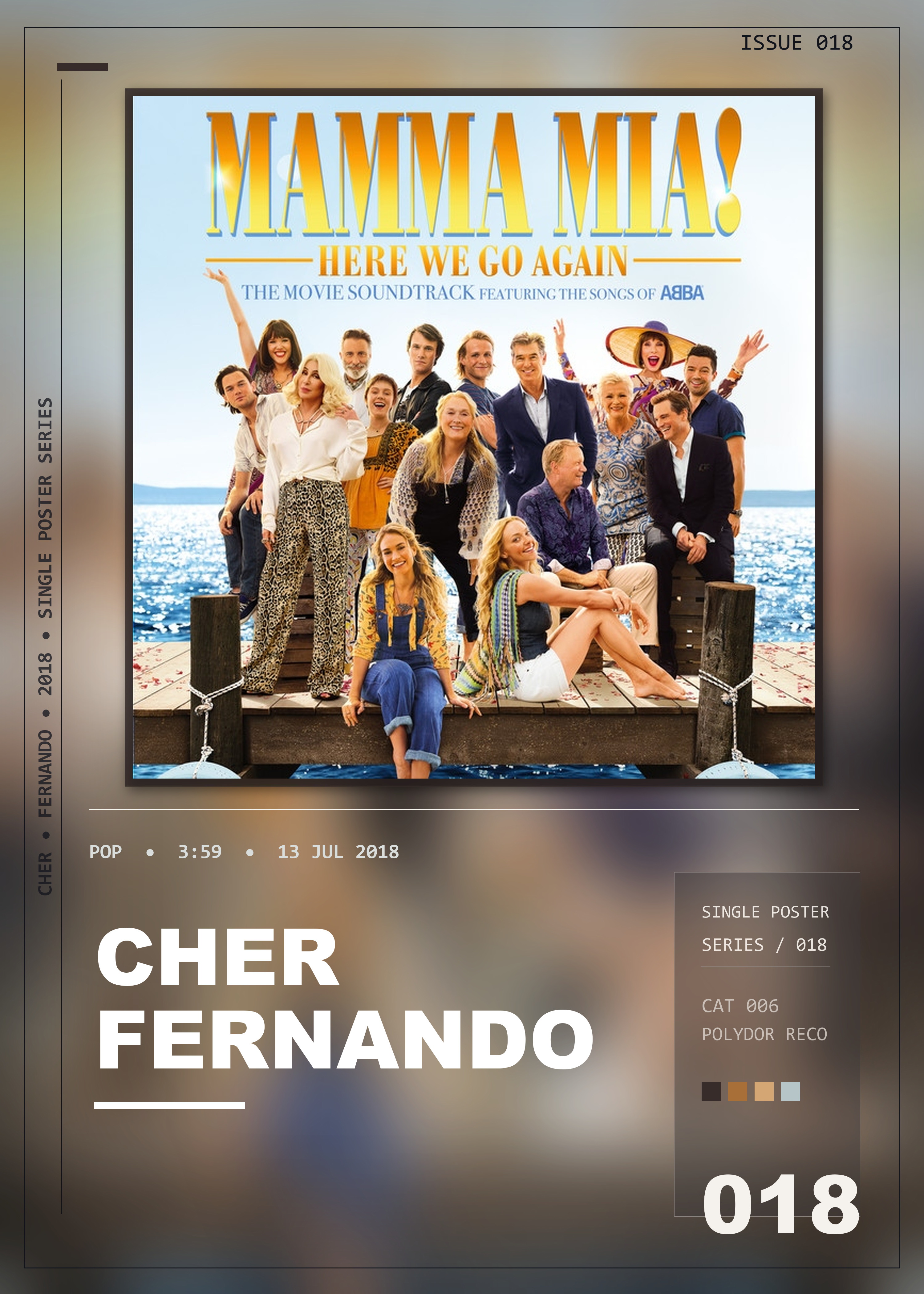 Music poster: Cher - Fernando