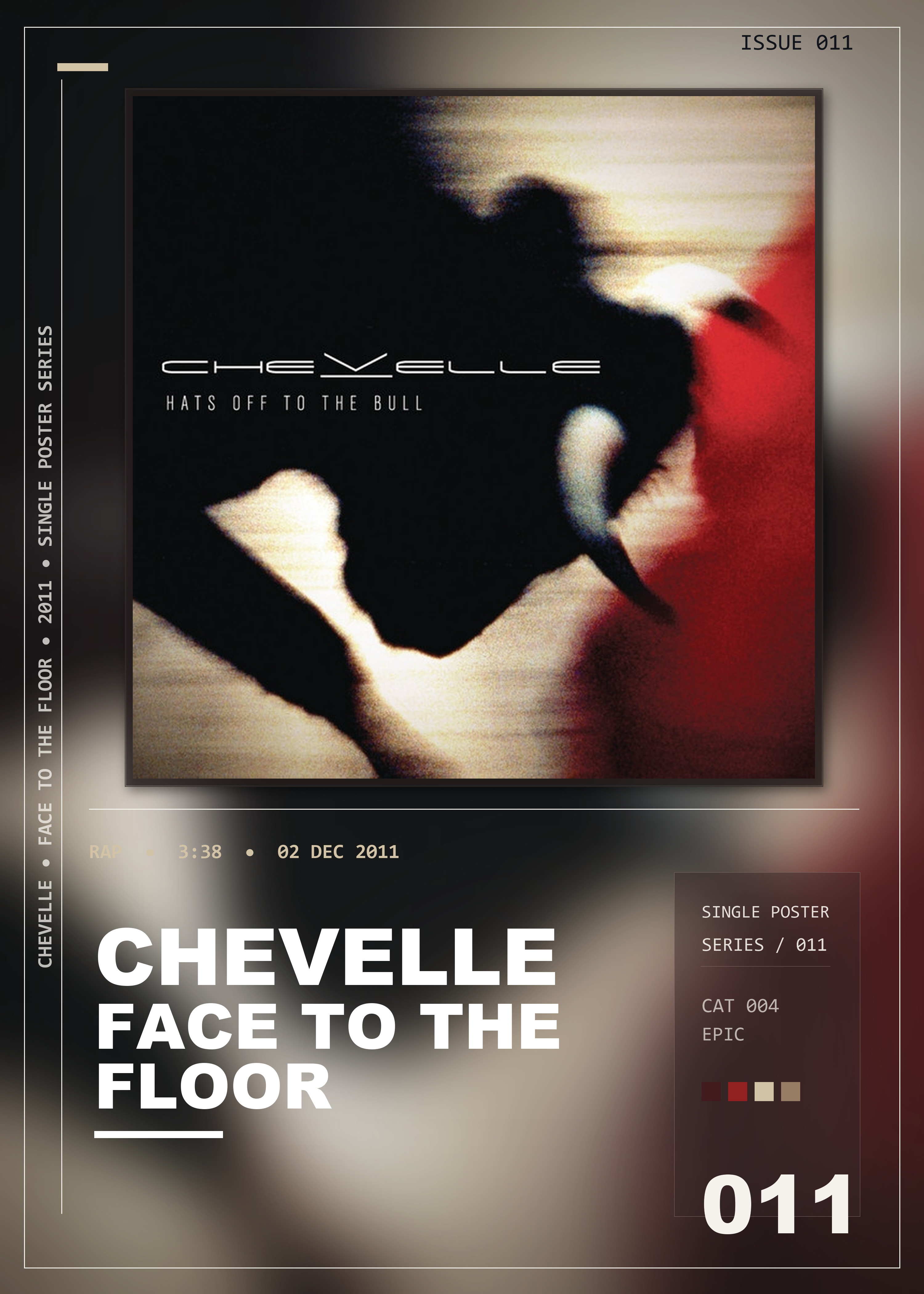 Music poster: Chevelle - Face to the Floor