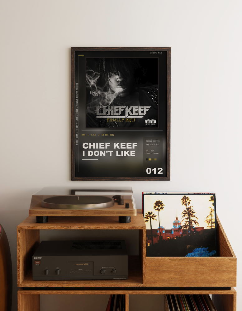 Music poster: Chief Keef - I Dont Like
