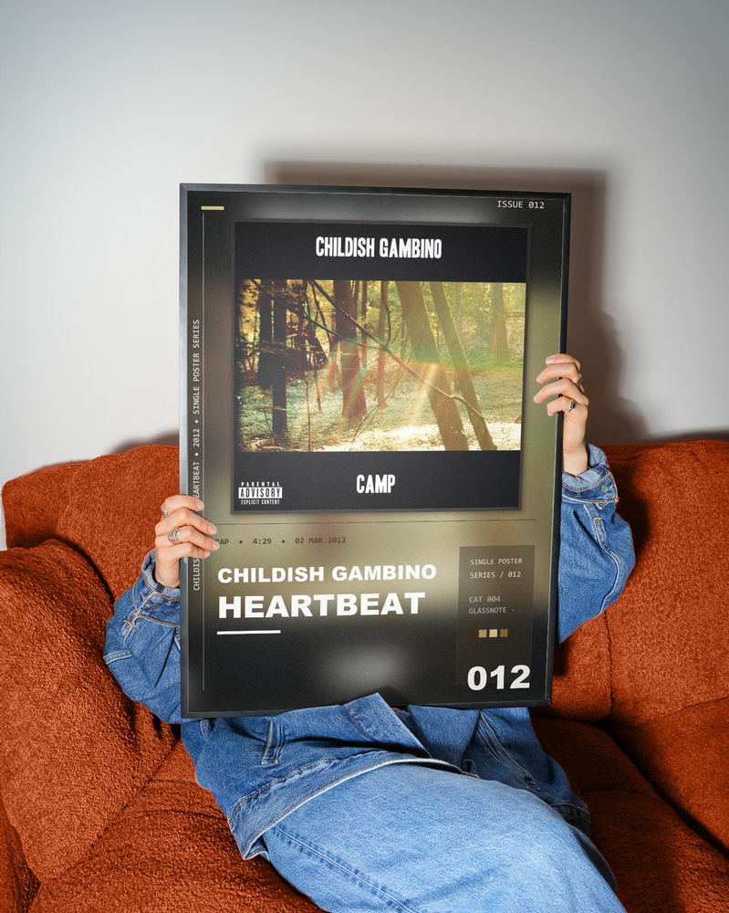Music poster: Childish Gambino - Heartbeat