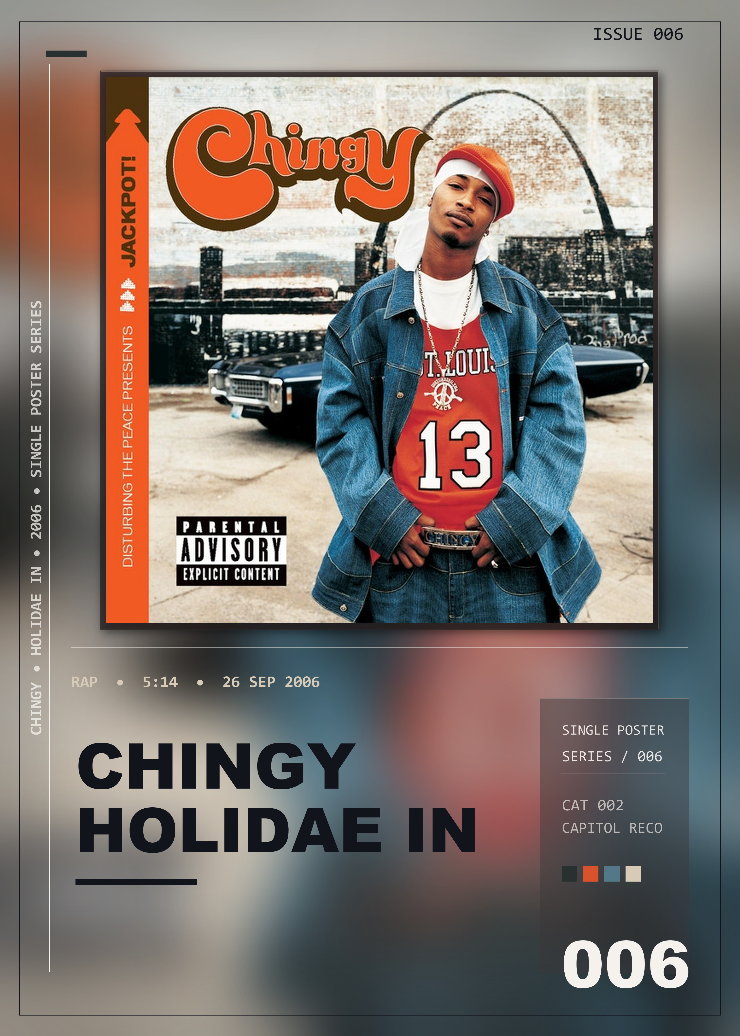 Music poster: Chingy - Holidae In