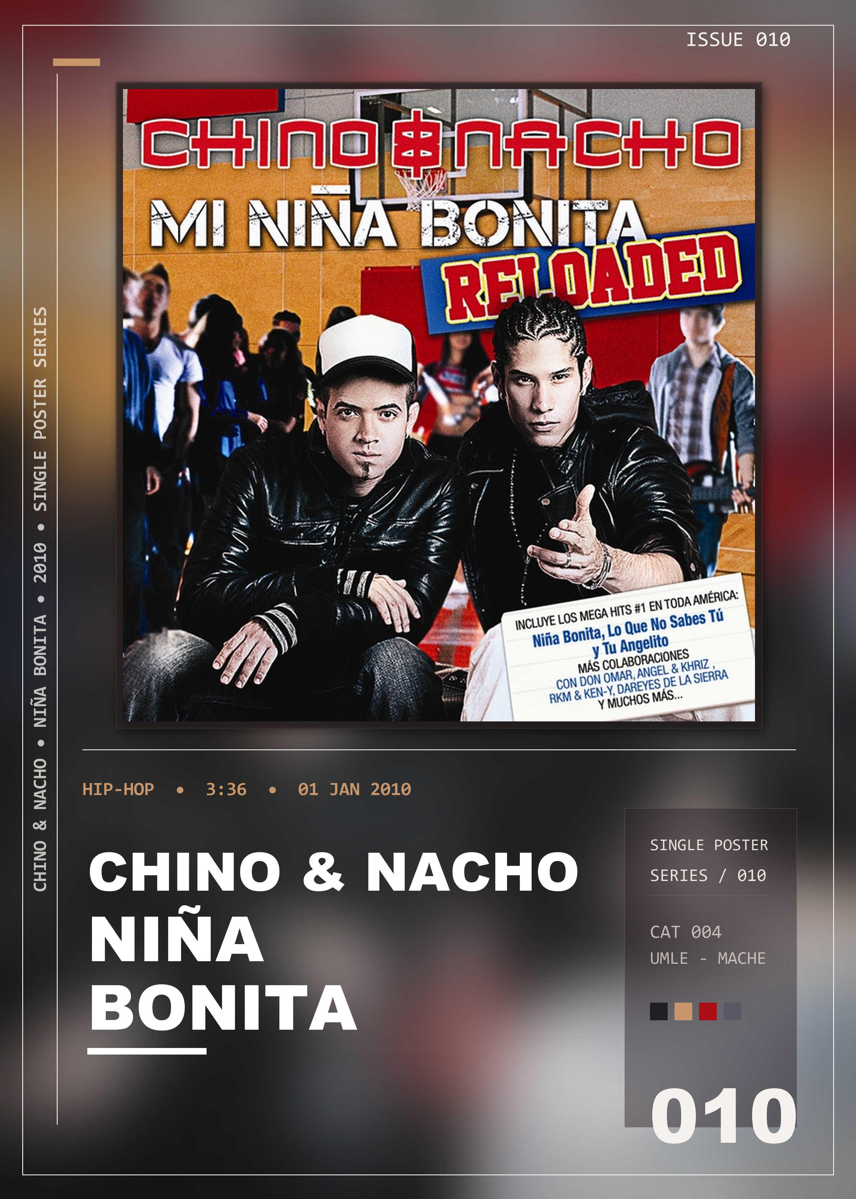 Music poster: Chino Nacho - Niña Bonita