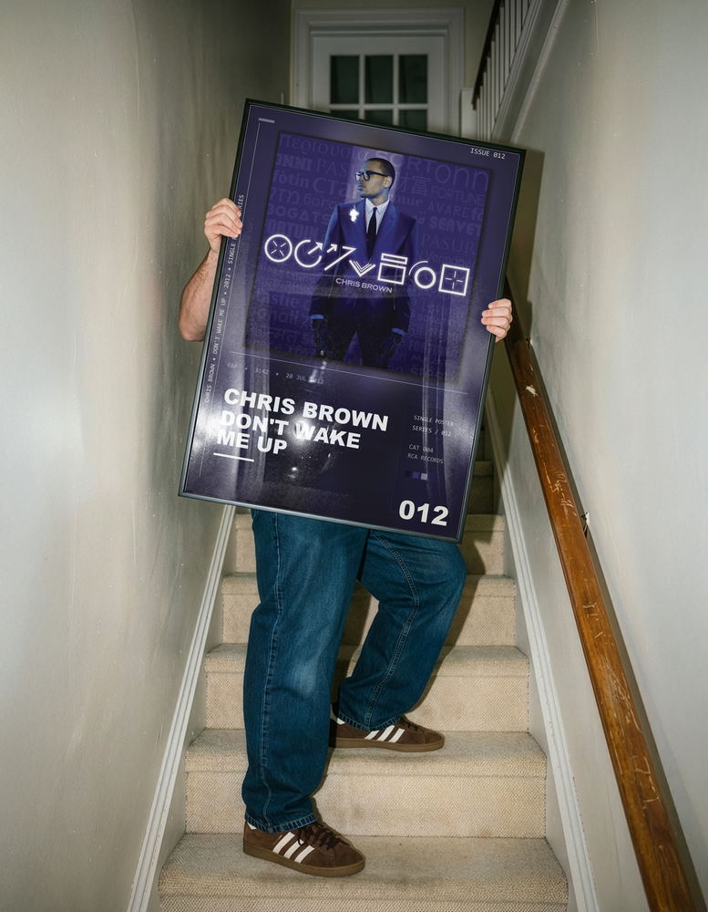 Music poster: Chris Brown - Dont Wake Me Up