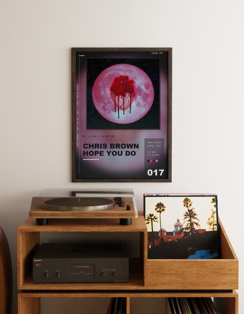 Music poster: Chris Brown - Hope You Do