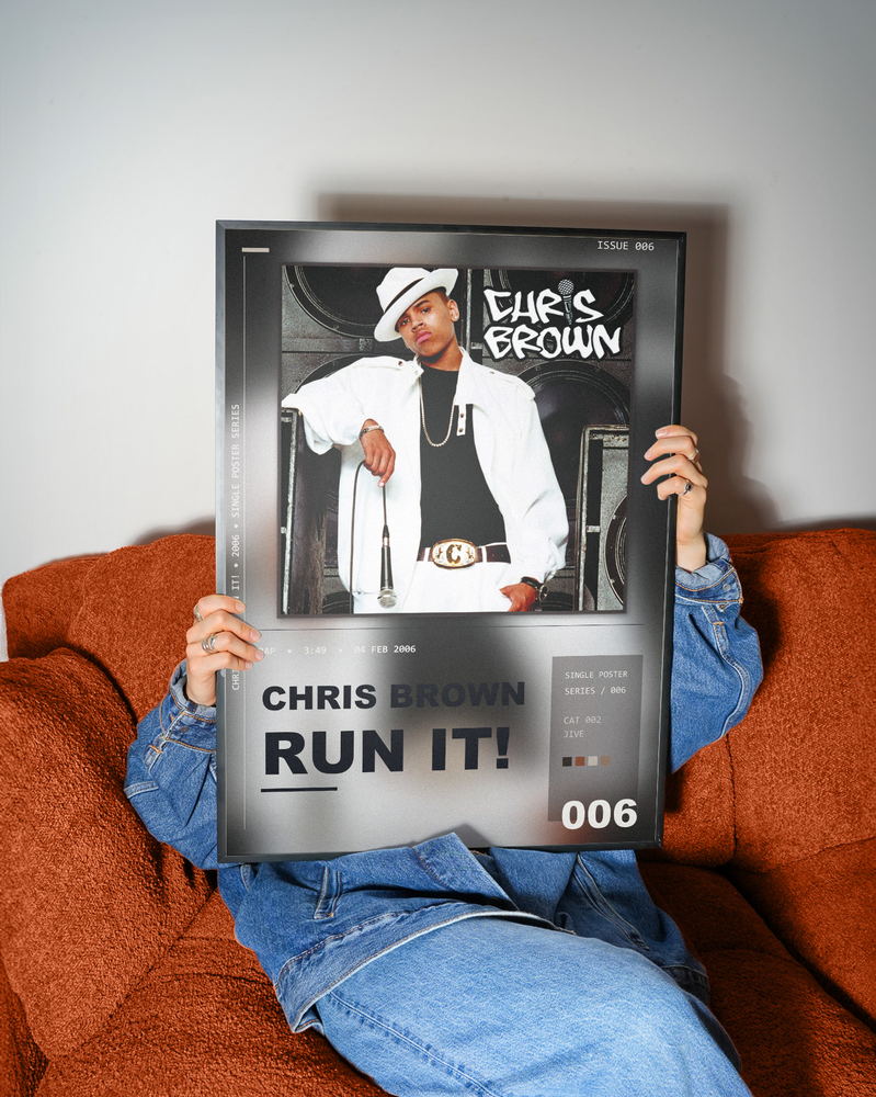 Music poster: Chris Brown - Run It