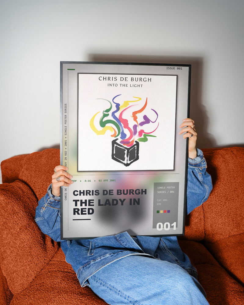 Music poster: Chris de Burgh - The Lady In Red