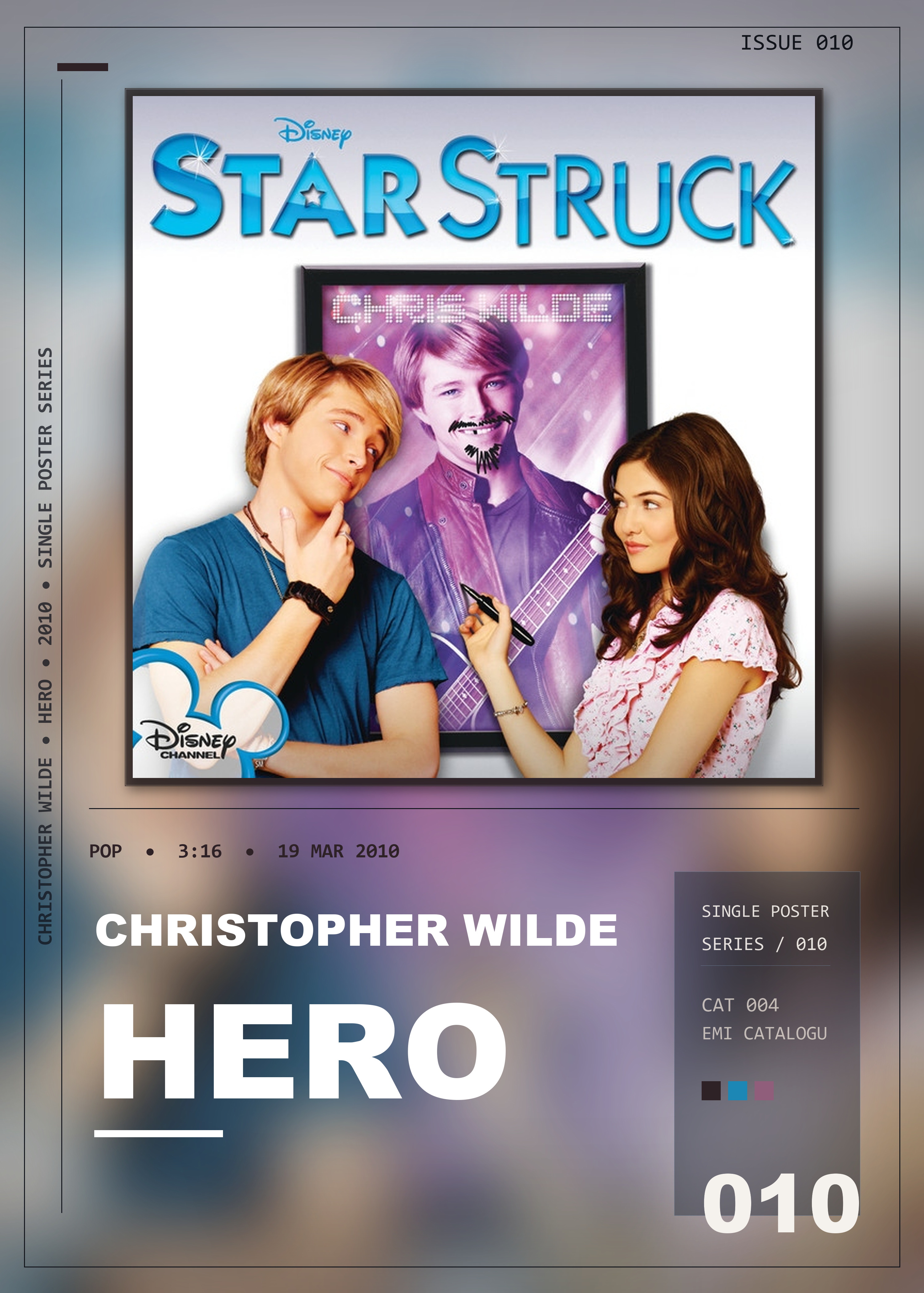 Music poster: Christopher Wilde - Hero