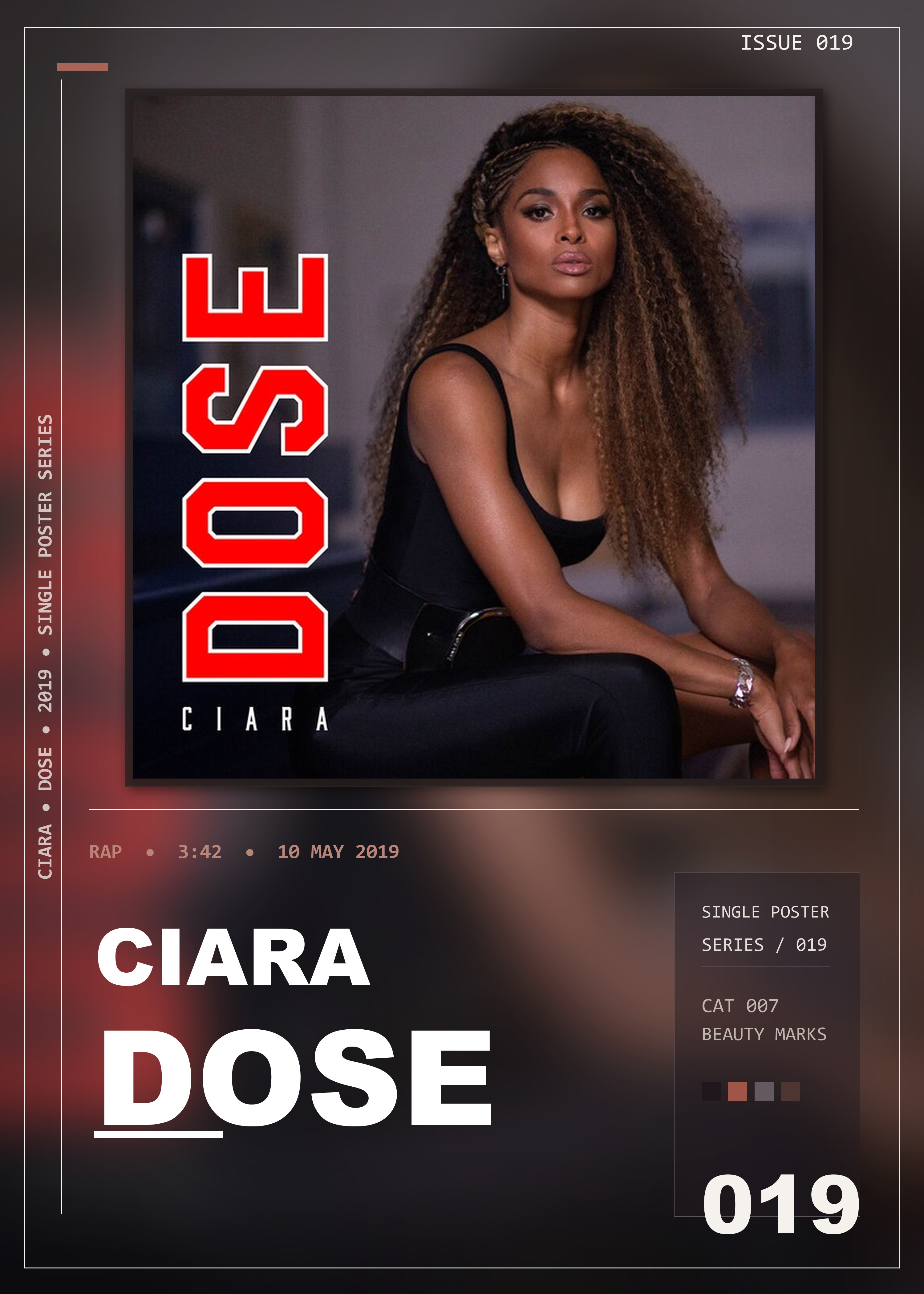 Music poster: Ciara - Dose