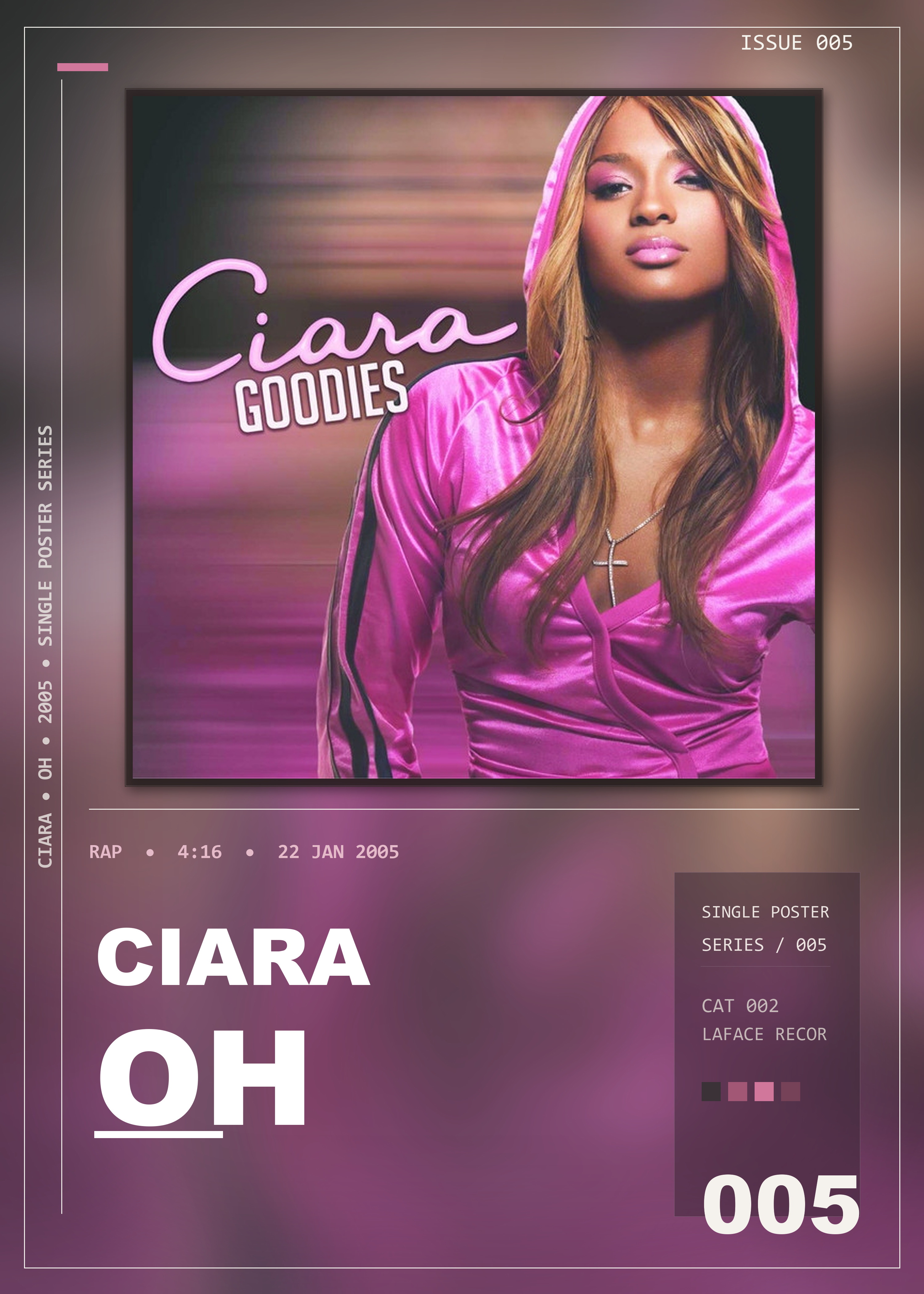 Music poster: Ciara - Oh