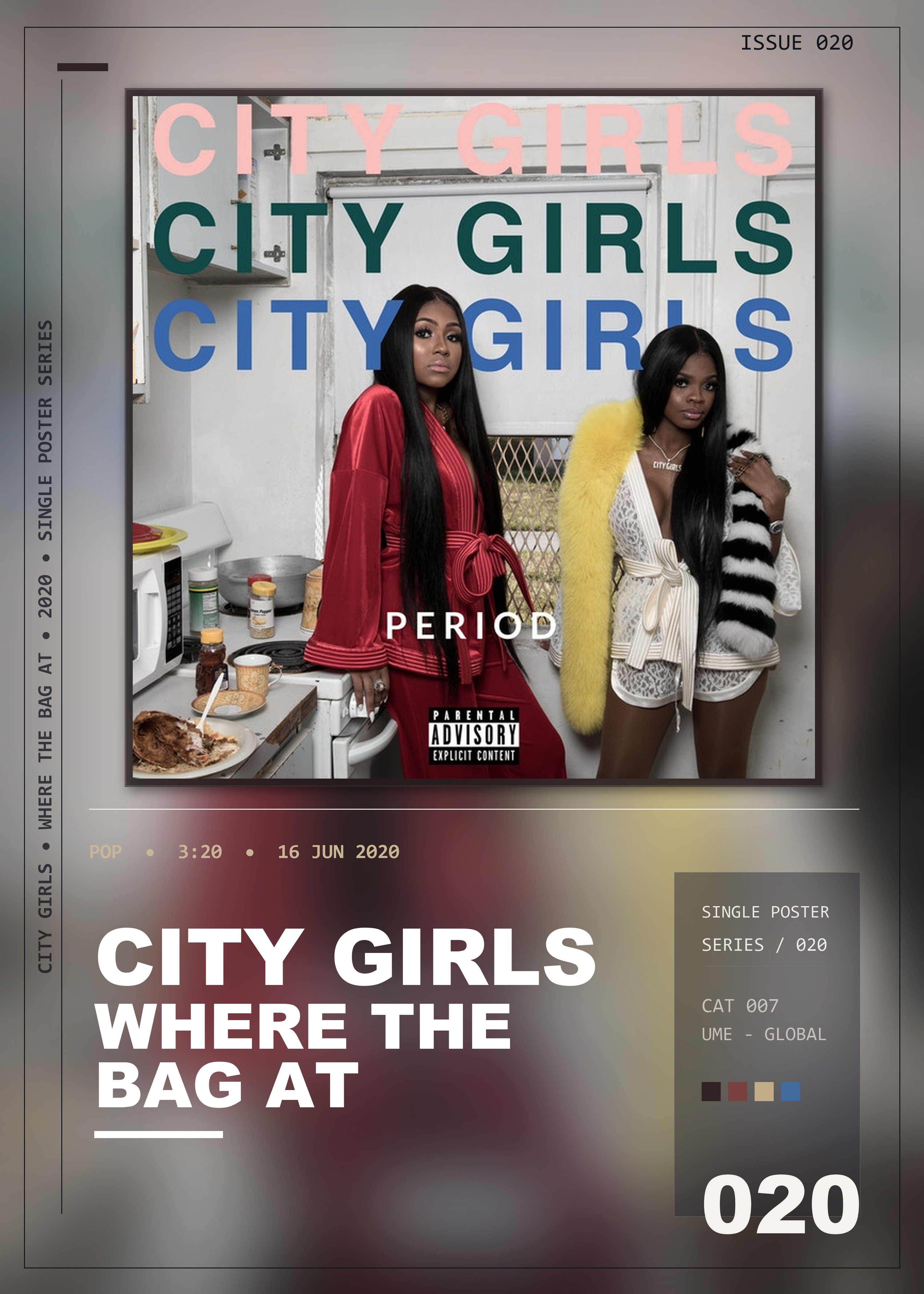 Music poster: City Girls - Where The Bag At