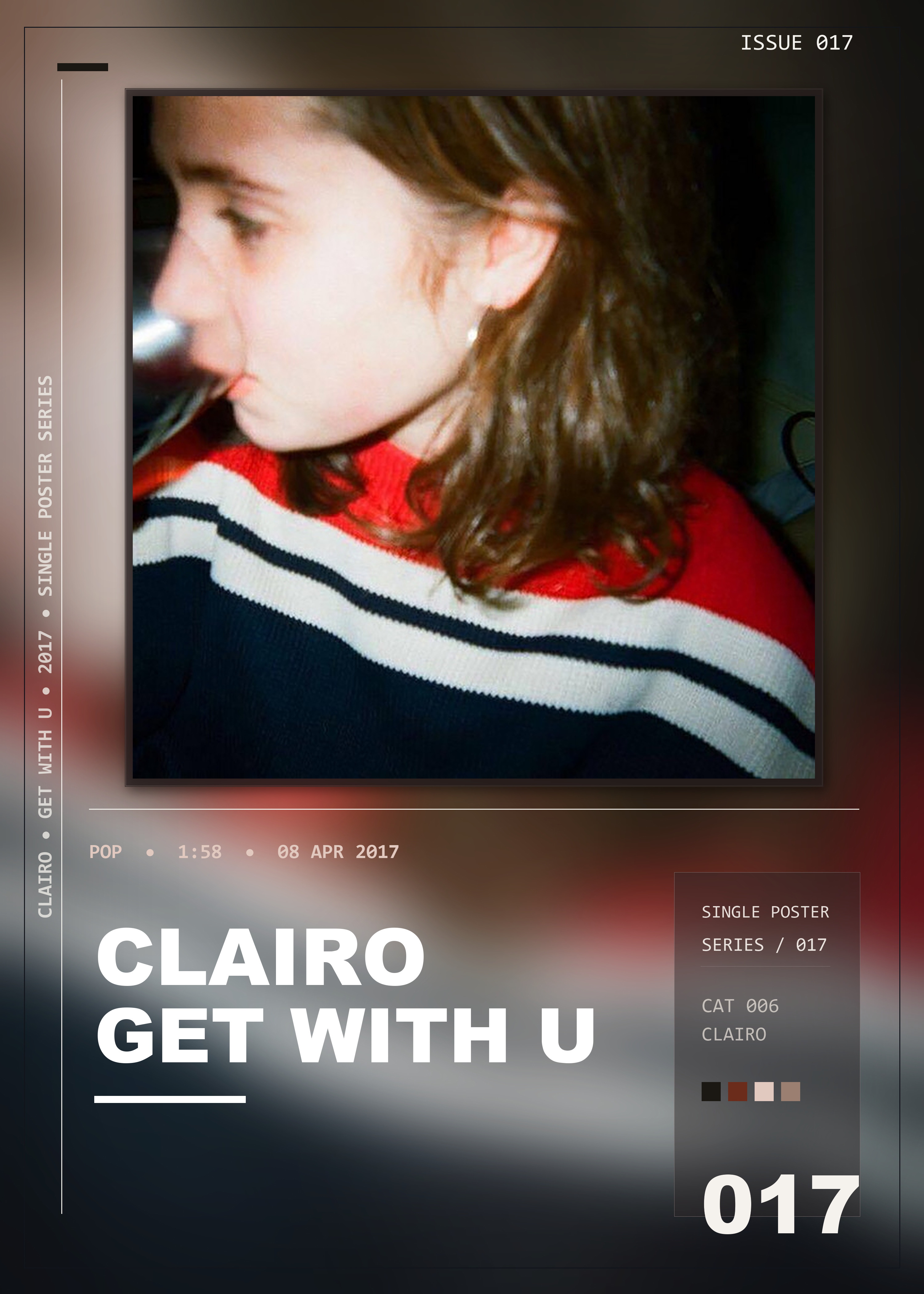 Music poster: Clairo - Get With U