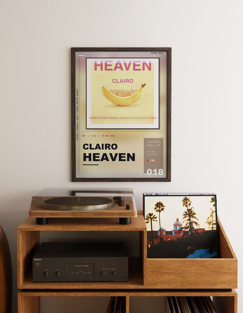 Music poster: Clairo - Heaven