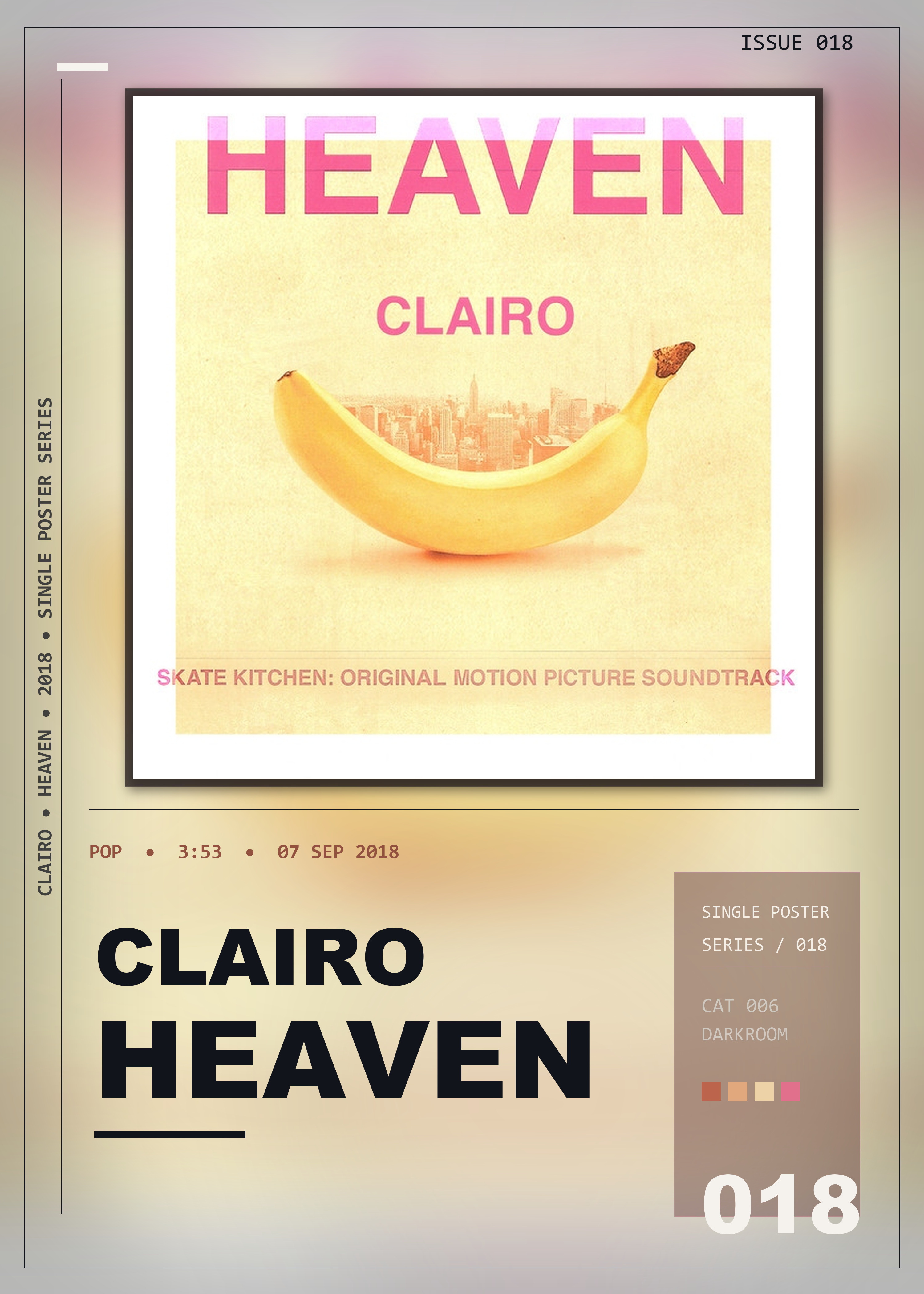 Music poster: Clairo - Heaven