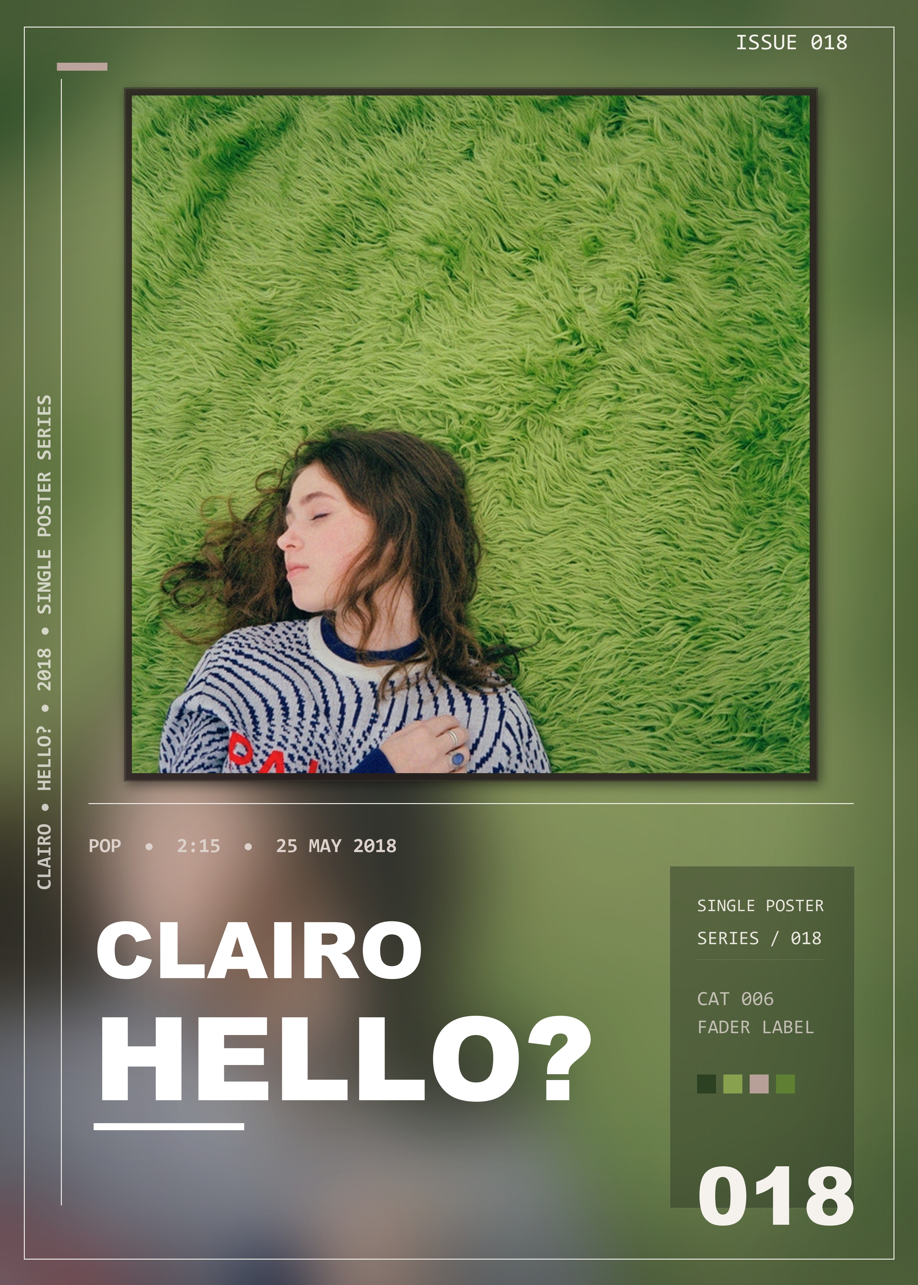 Music poster: Clairo - Hello