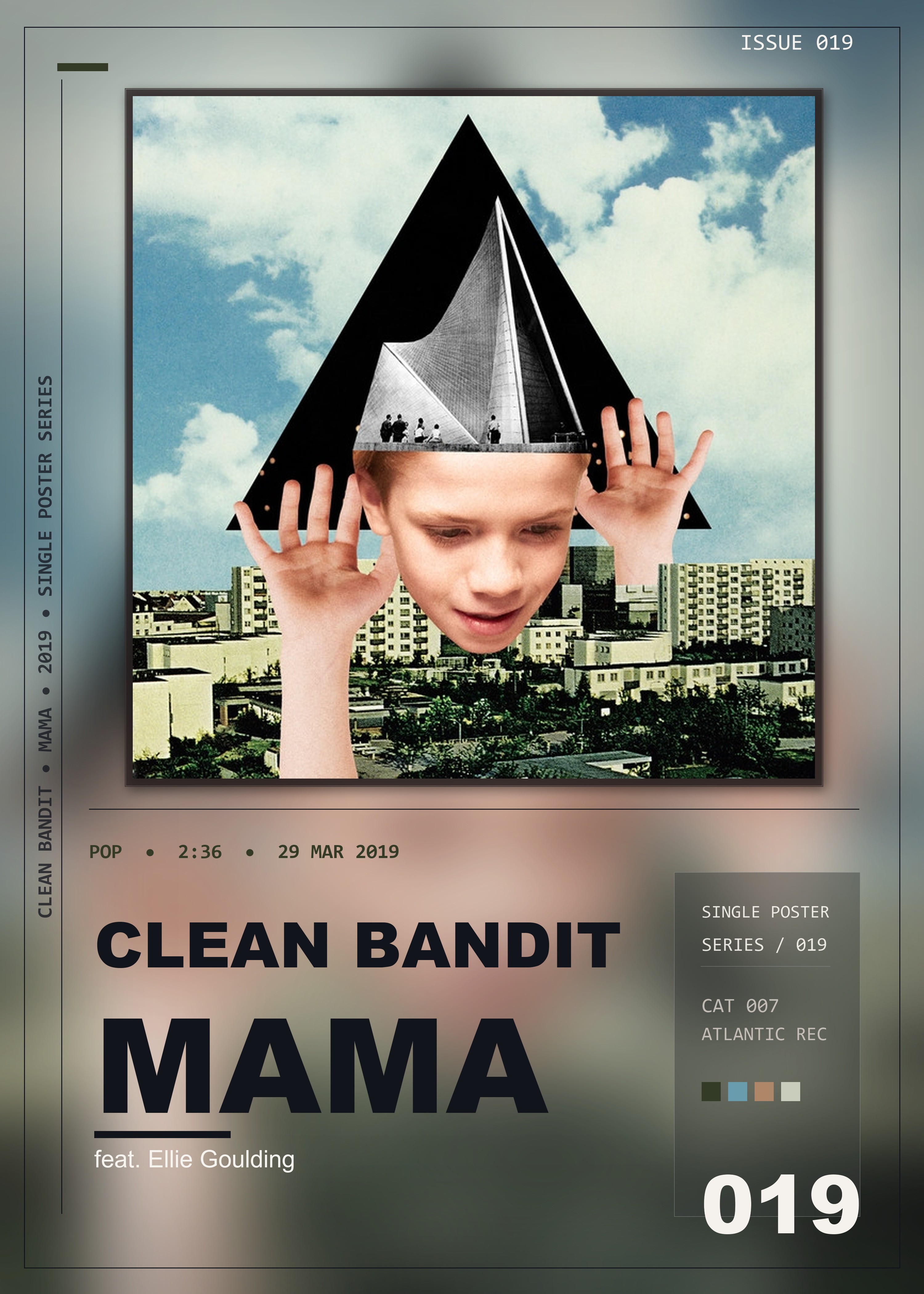 Music poster: Clean Bandit - Mama feat Ellie Goulding - Tiëstos Big Room Remix