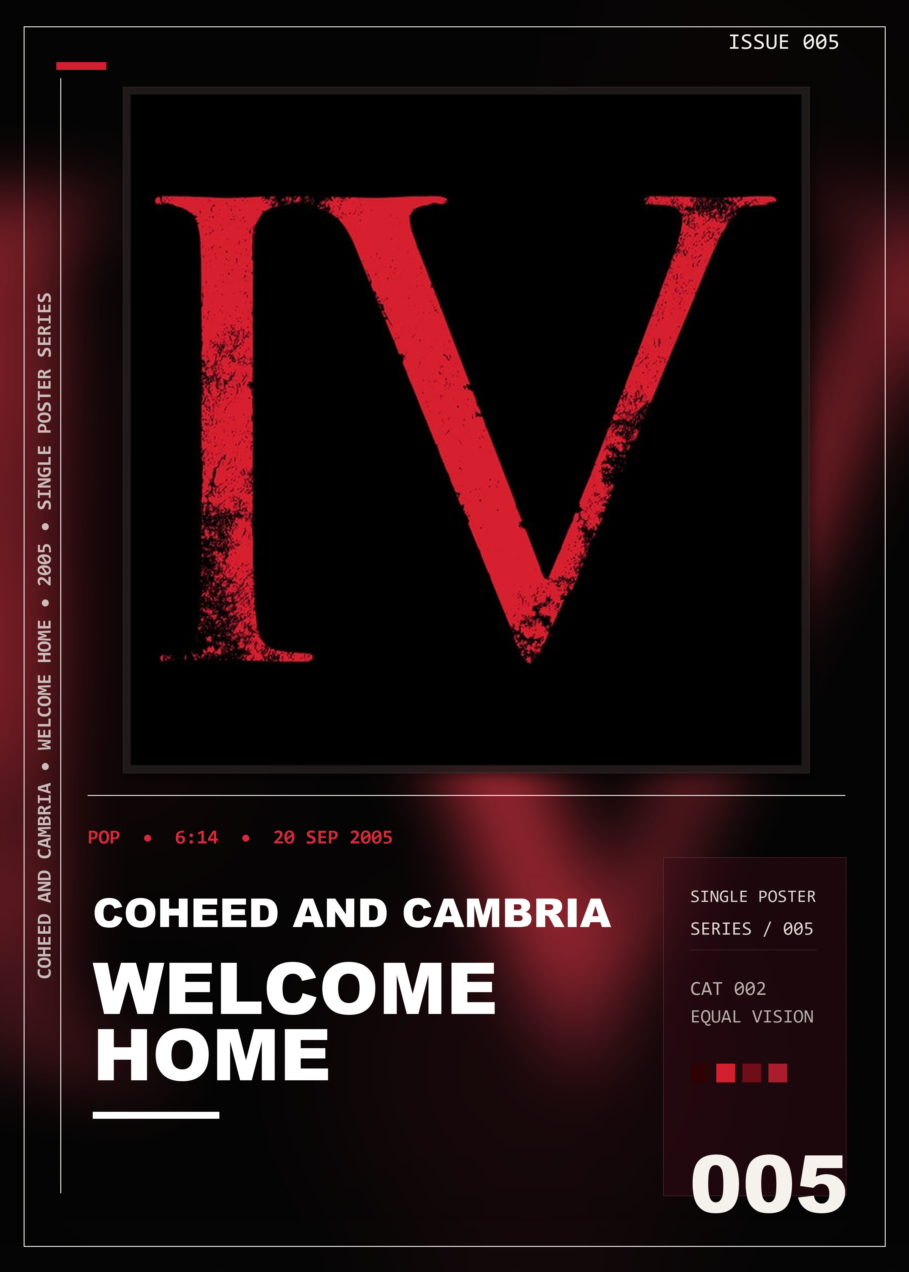 Music poster: Coheed and Cambria - Welcome Home