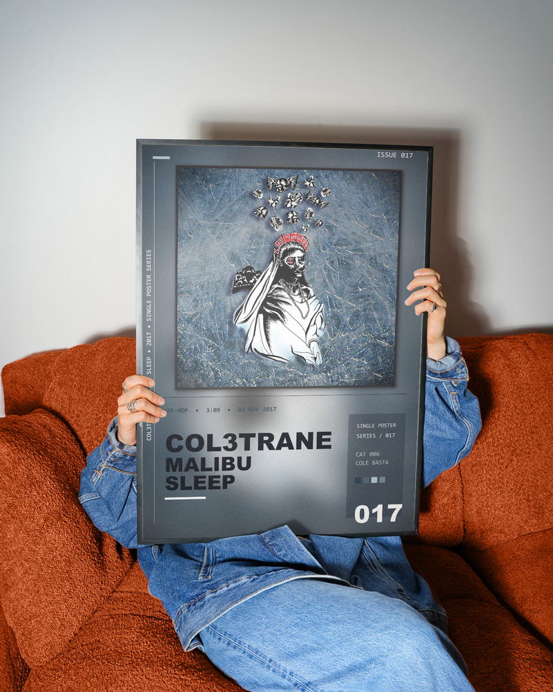 Music poster: Col3trane - Malibu Sleep