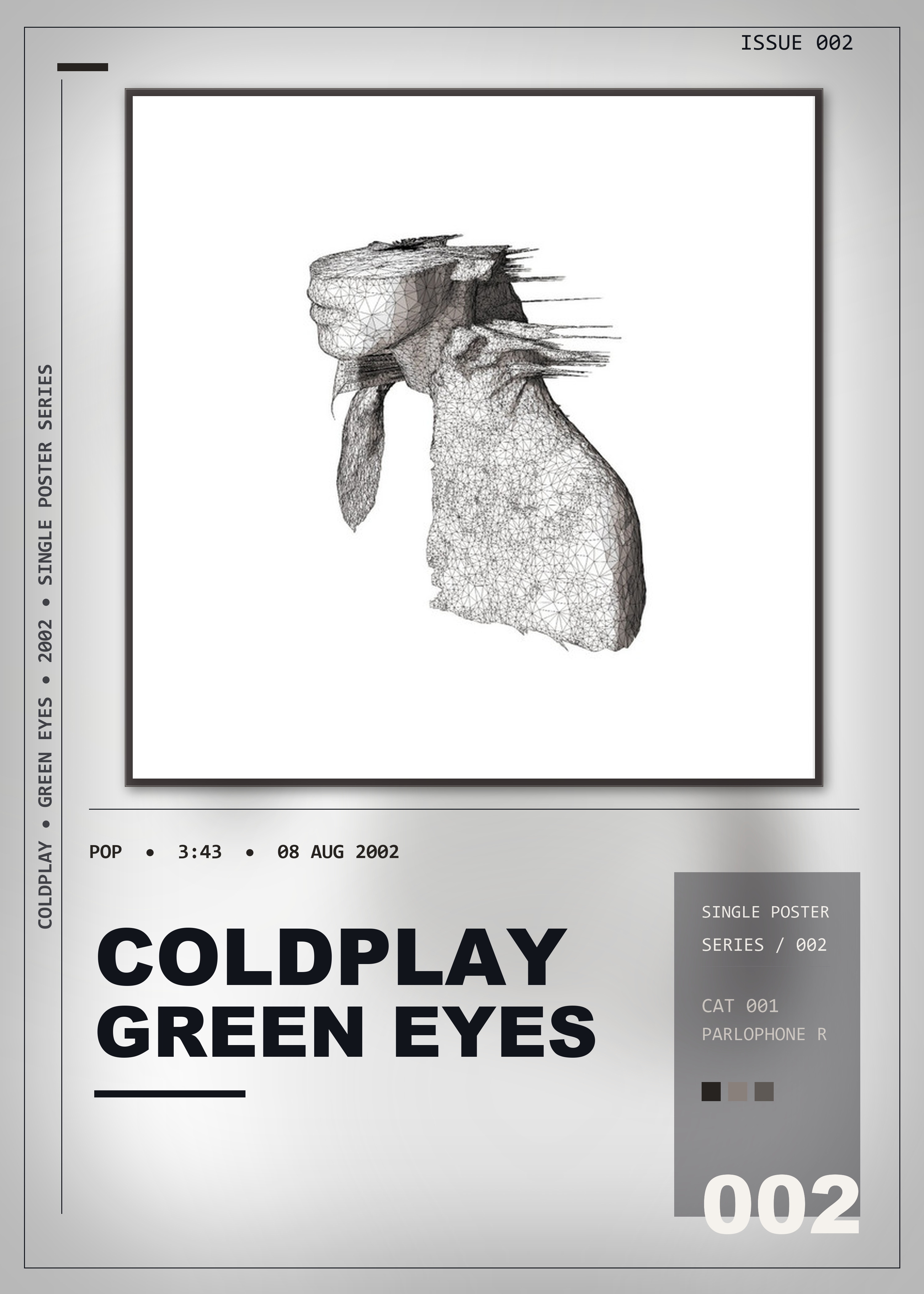 Music poster: Coldplay - Green Eyes