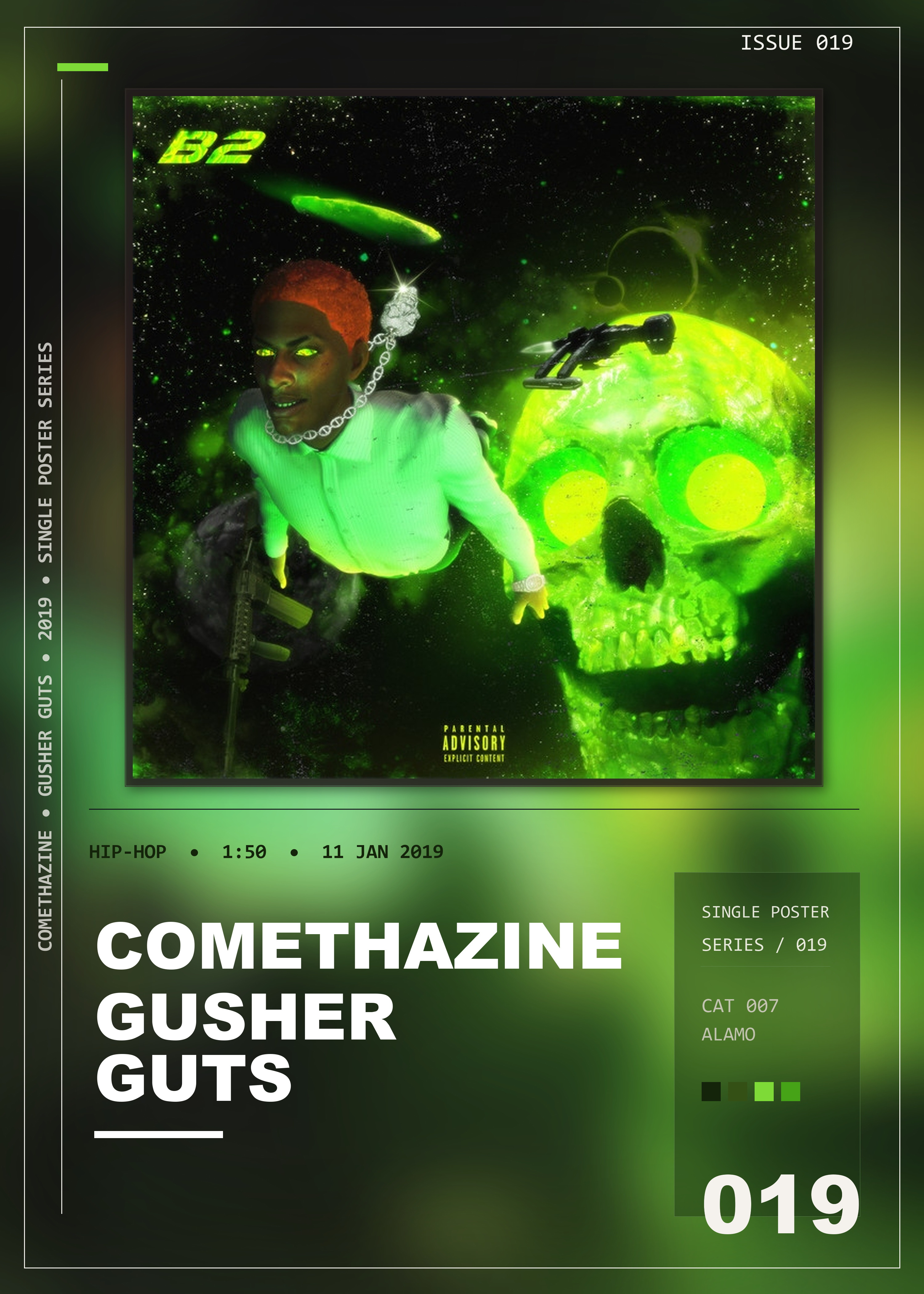 Music poster: Comethazine - GUSHER GUTS
