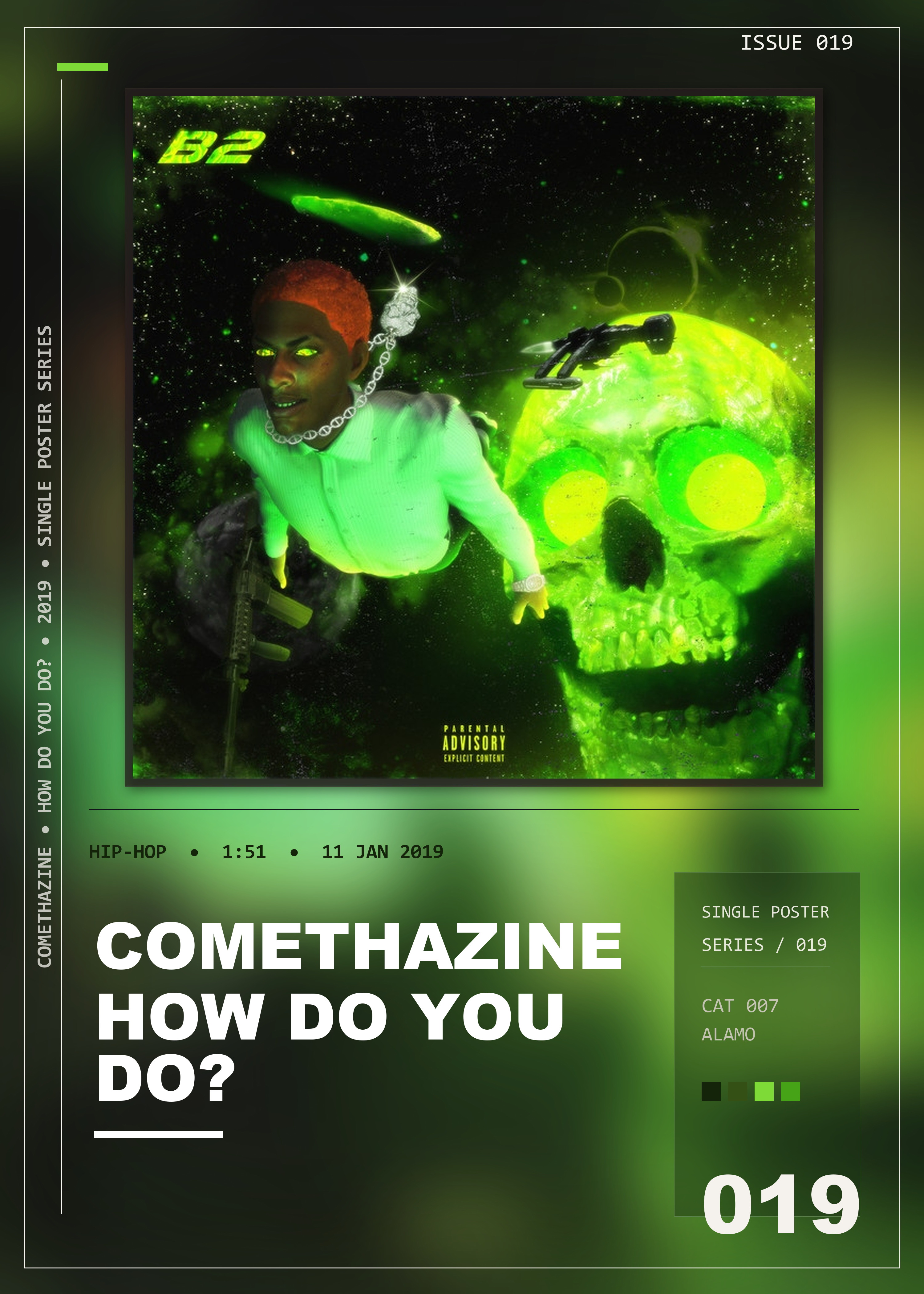 Music poster: Comethazine - HOW DO YOU DO