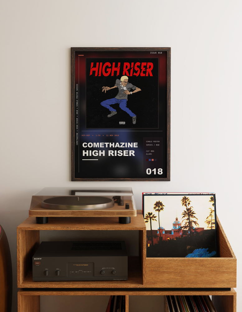 Music poster: Comethazine - High Riser