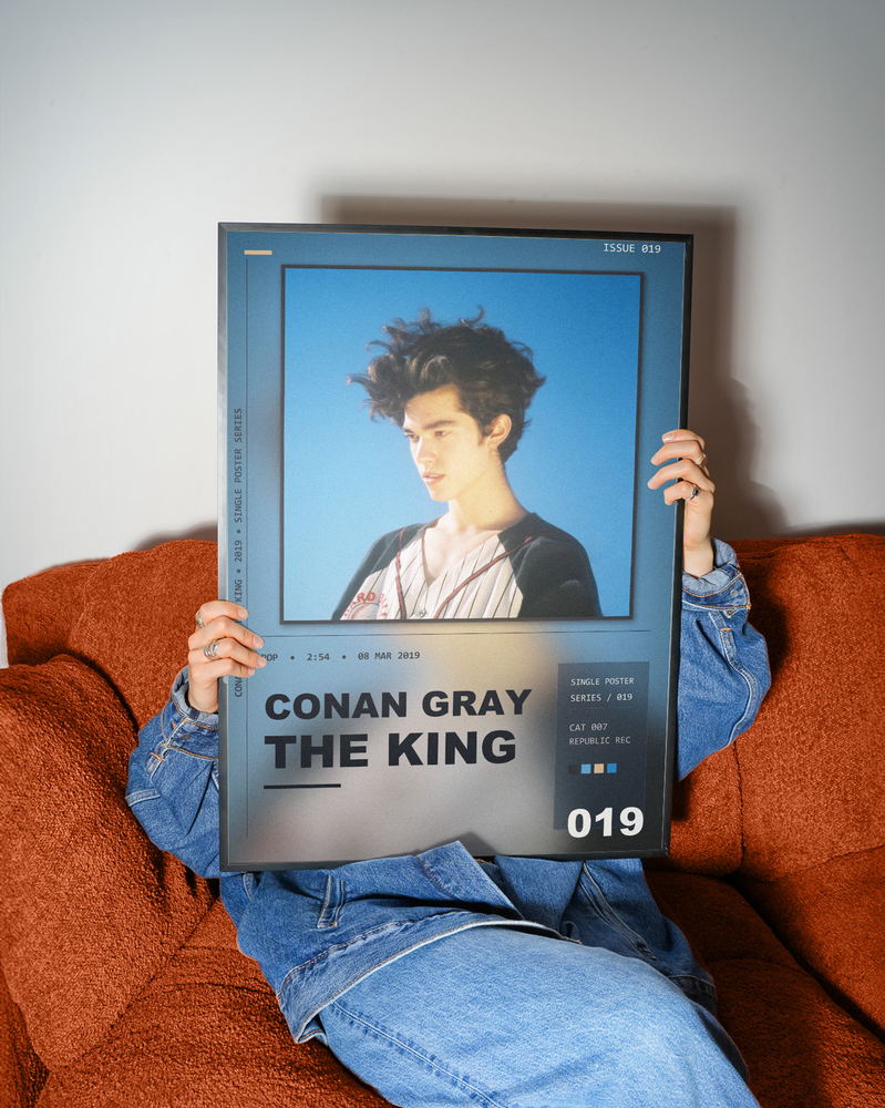 Music poster: Conan Gray - The King
