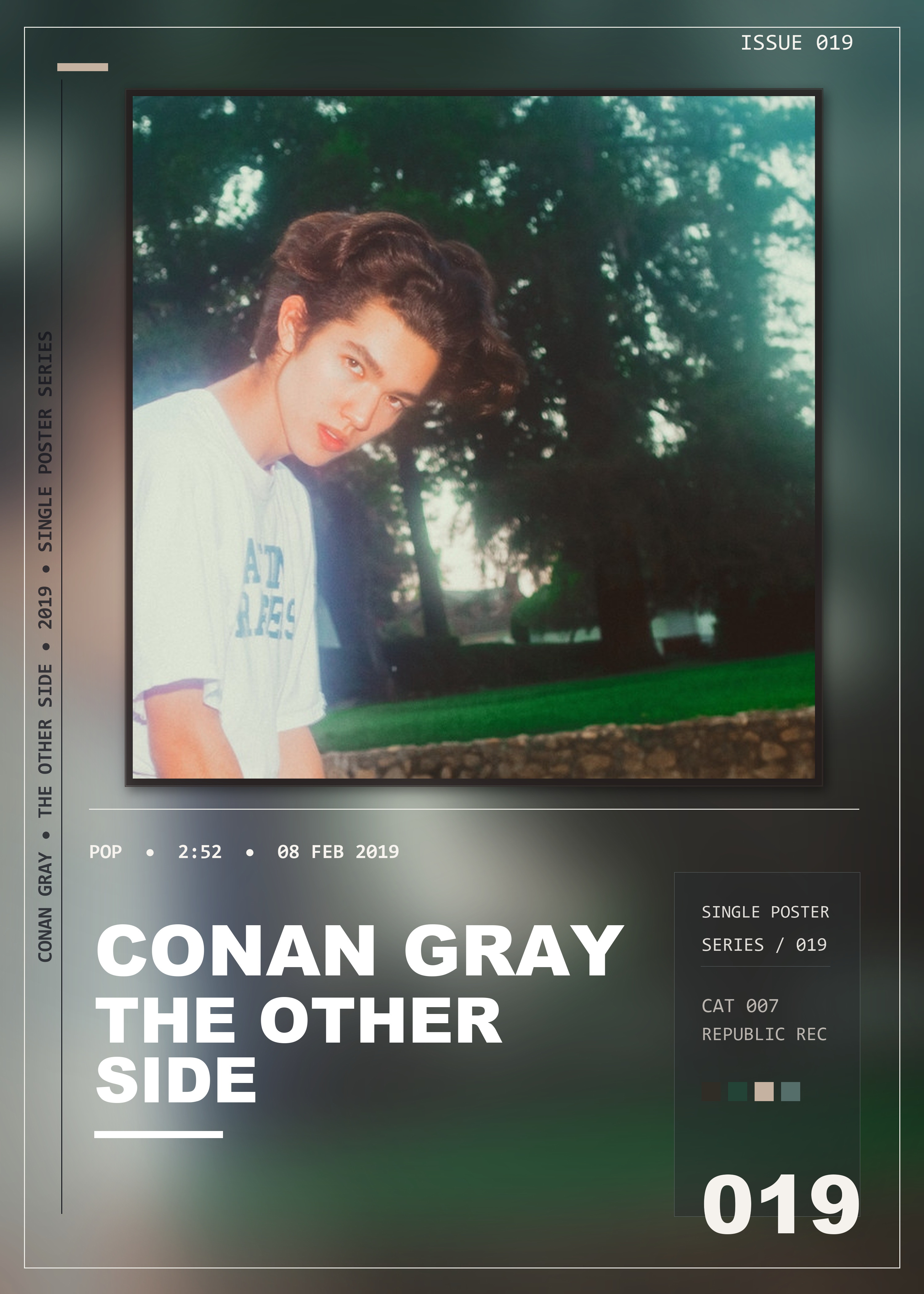 Music poster: Conan Gray - The Other Side