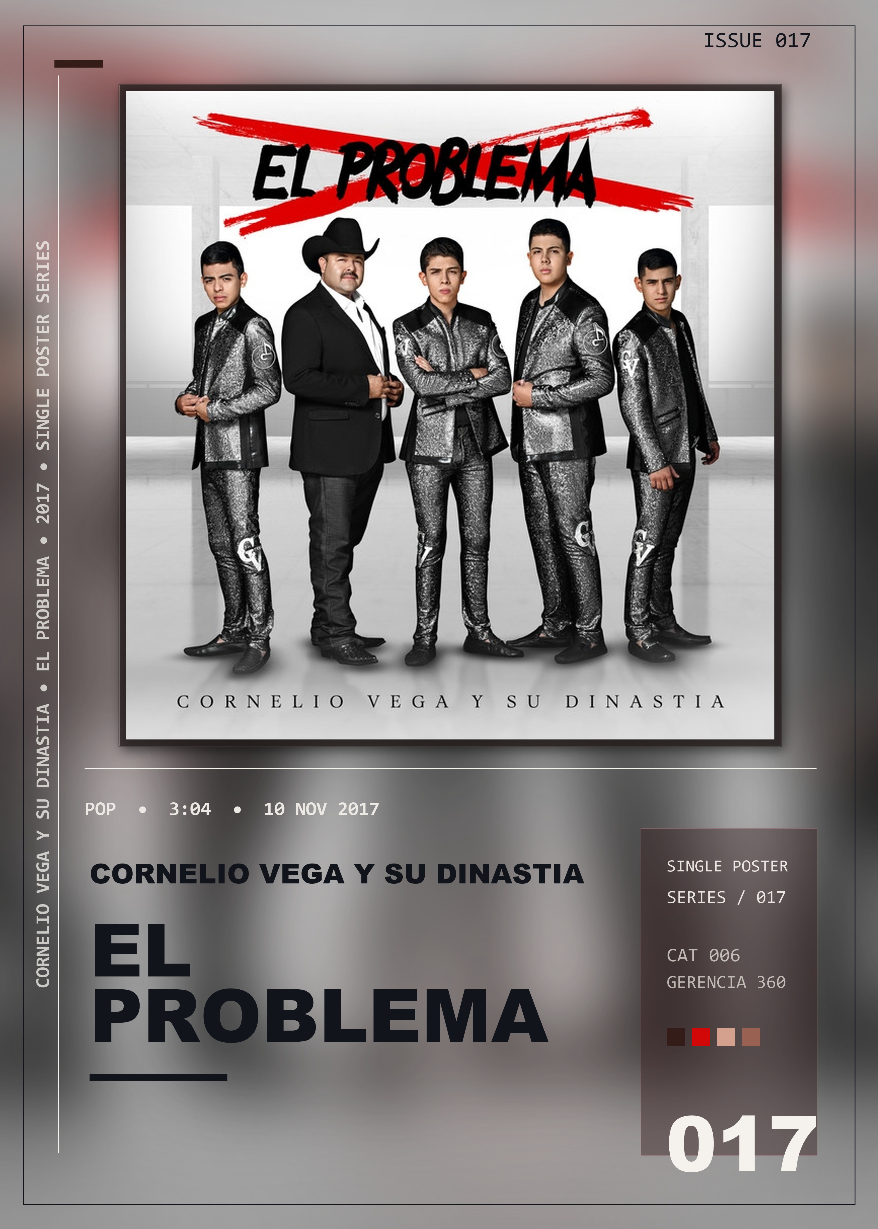 Music poster: Cornelio Vega y su Dinastia - El Problema