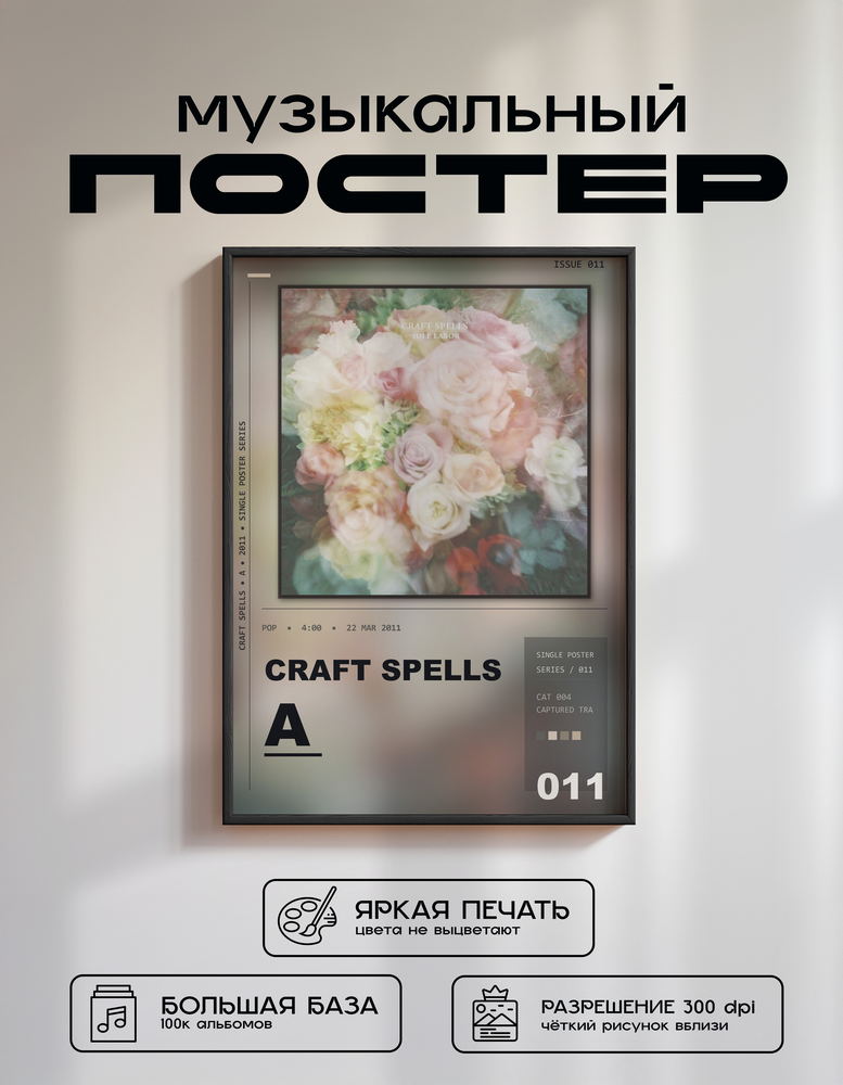 Music poster: Craft Spells - After the Moment